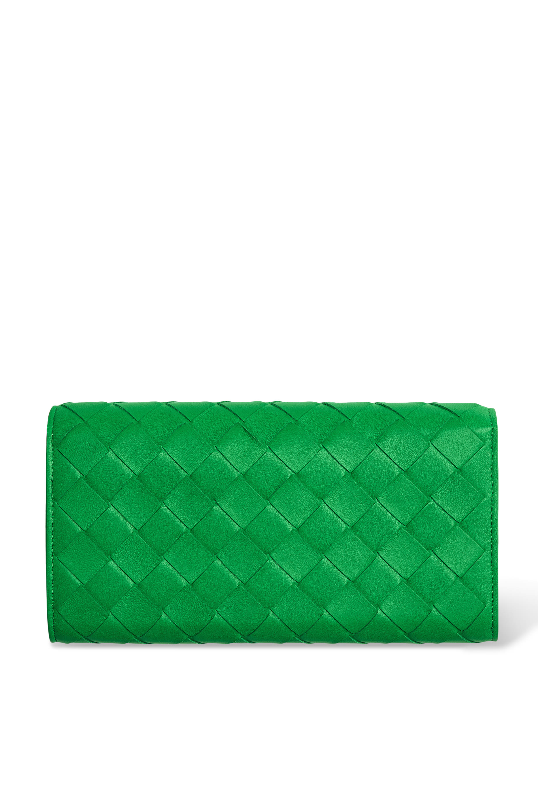 حقيبة صغيرة جلد مجدول