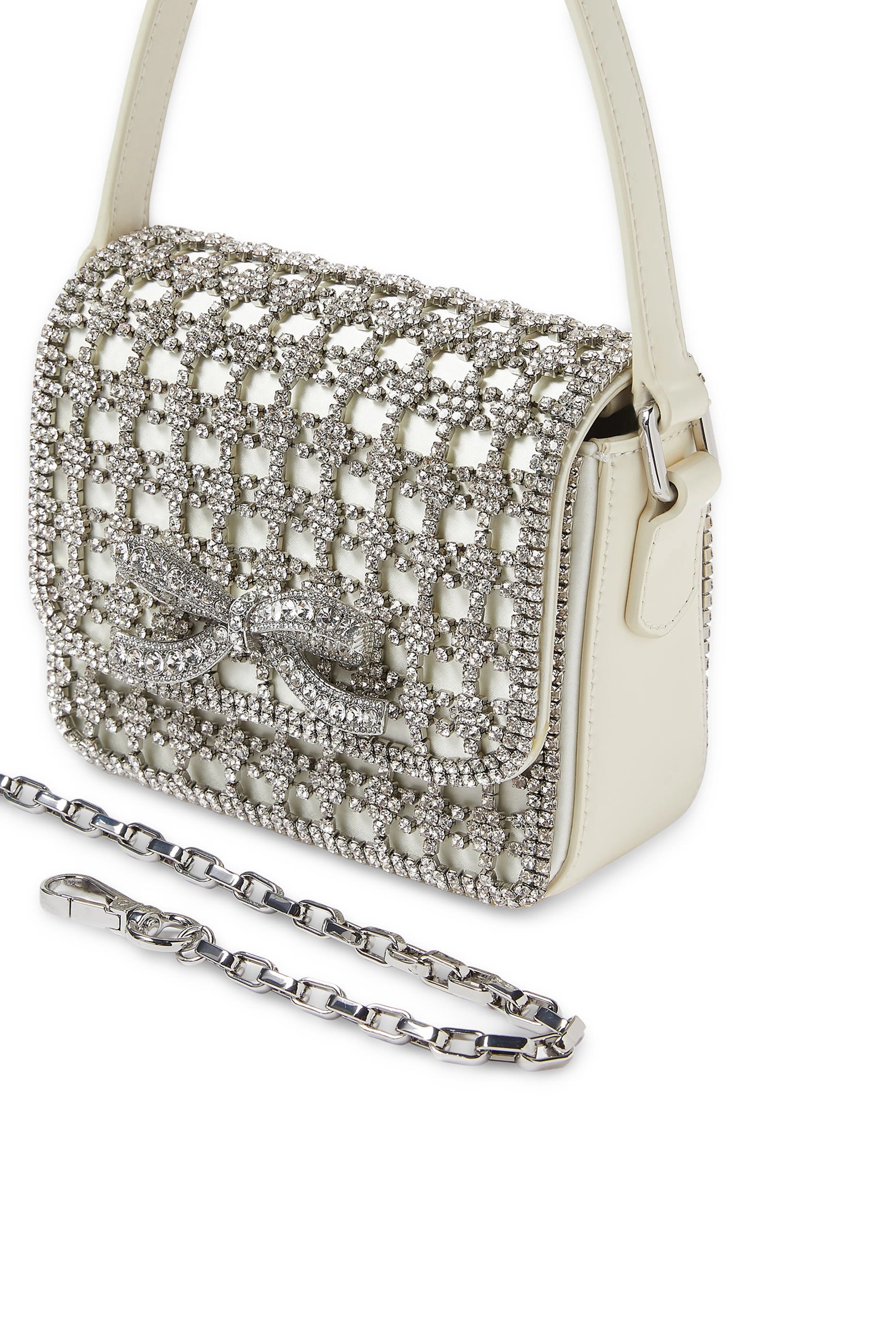 حقيبة صغيرة مرصعة بكريستال