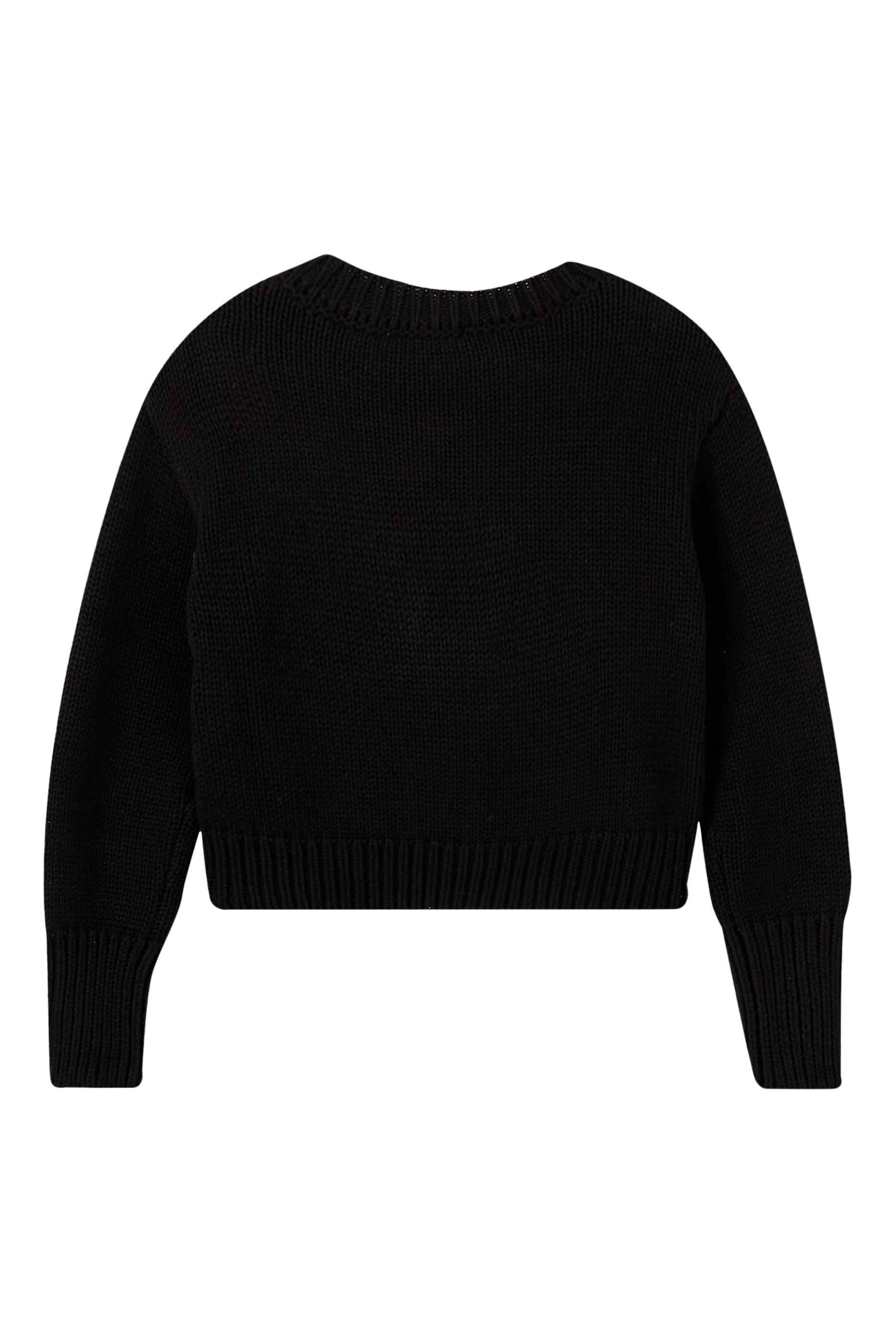 كنزة مطرزة بخرز للأطفال