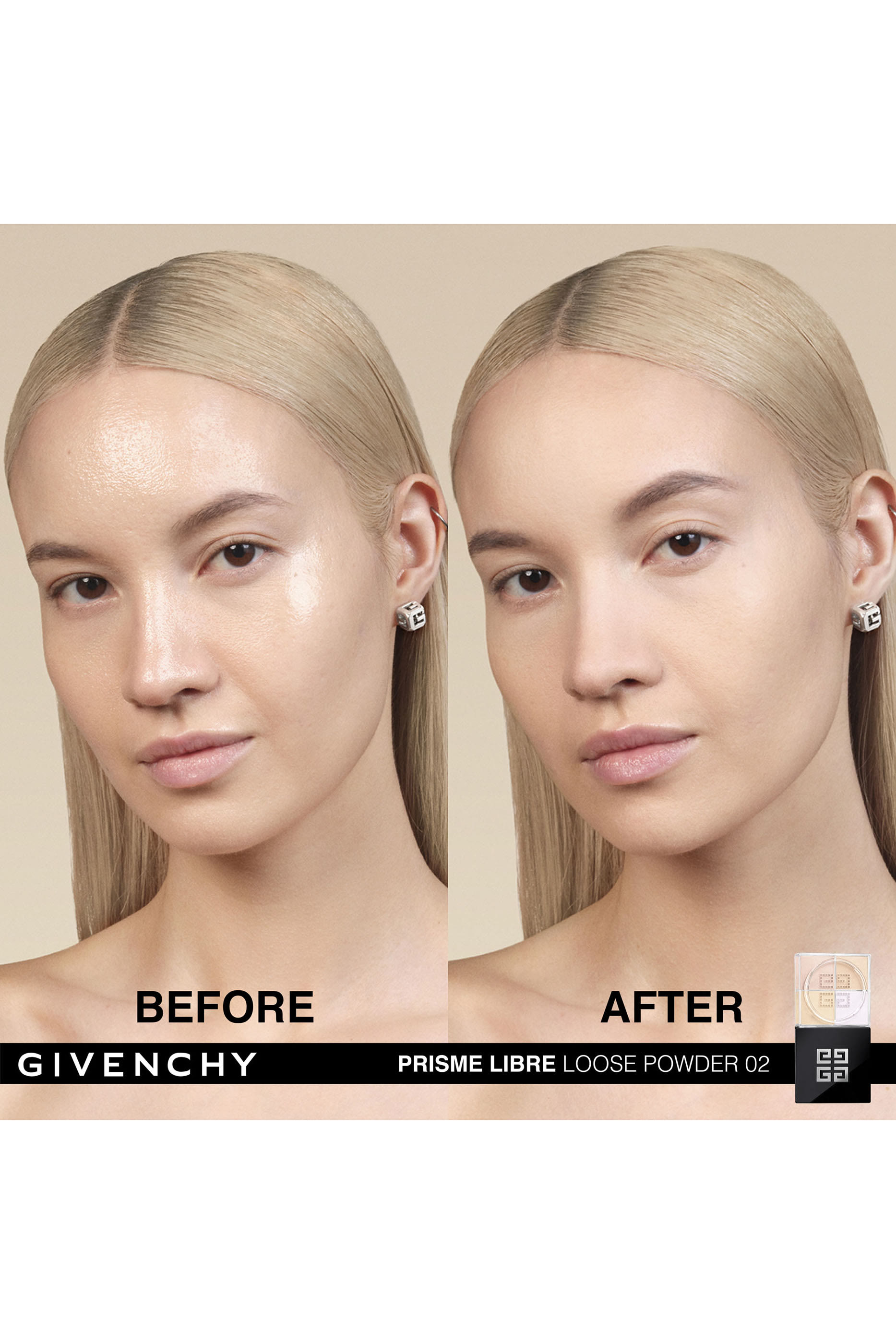 بودرة بريزم ليبر سائبة بأربعة ألوان