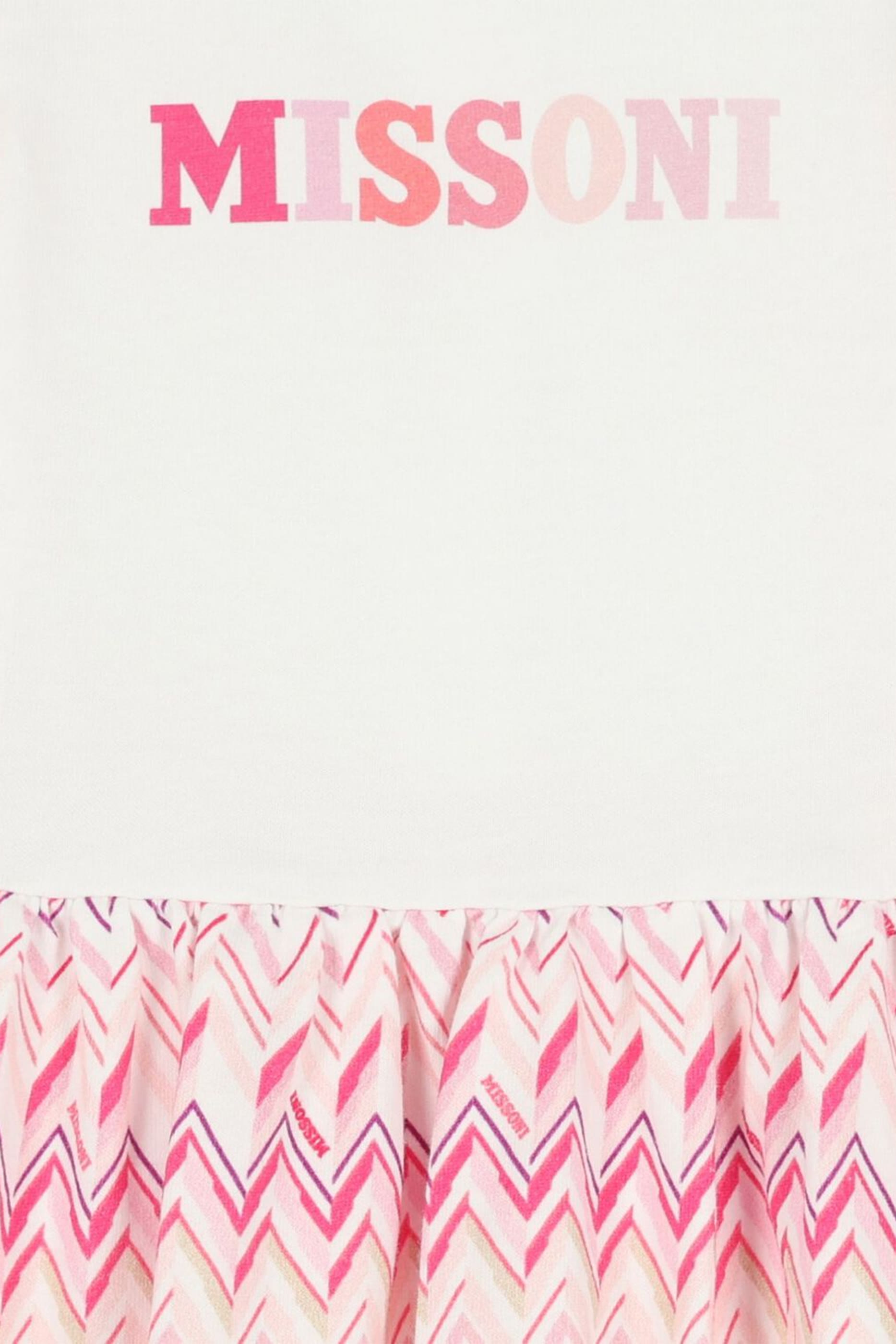 فستان بنقشة خطوط متعرجة للأطفال