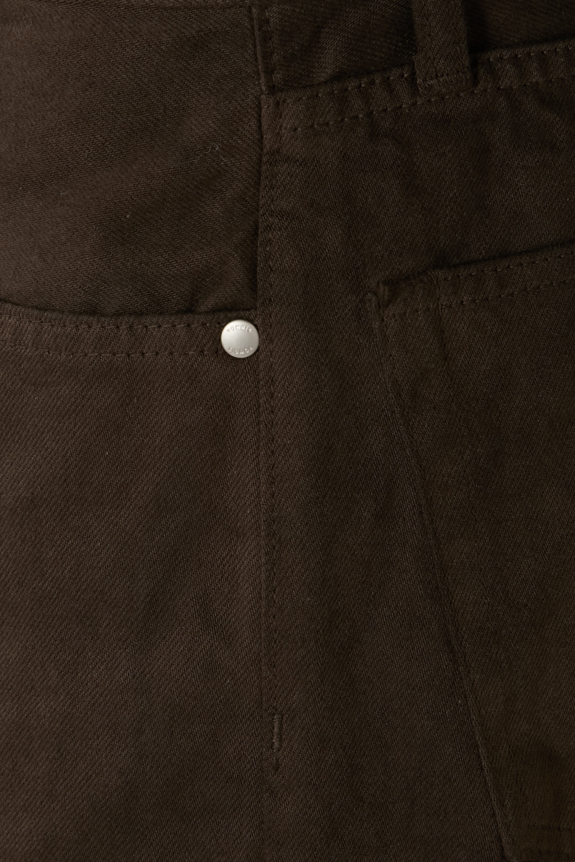 بنطال جينز بقصة مستقيمة دنيم