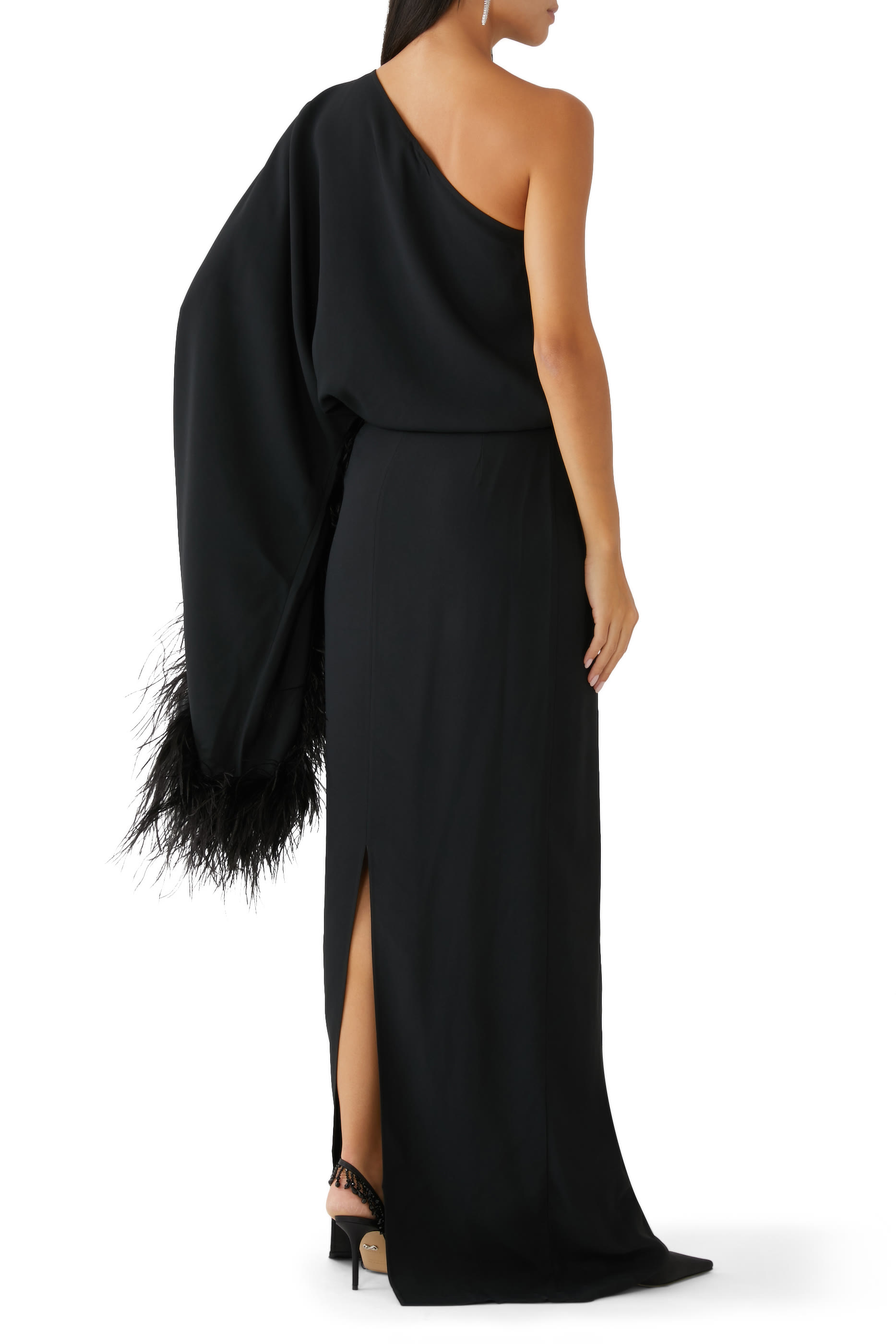 فستان ايتيرنتي مزين بريش