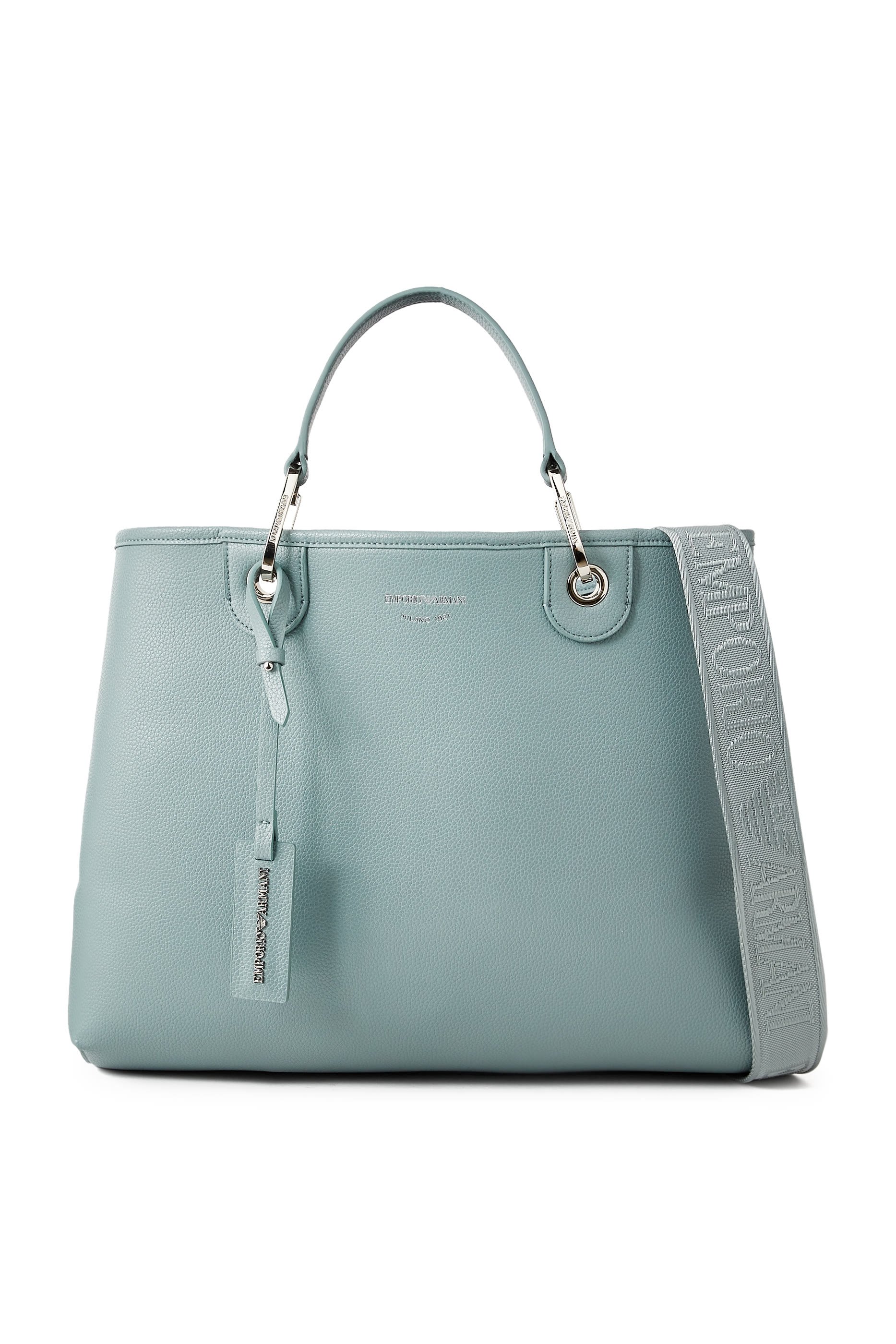 حقيبة يد بشعار الماركة