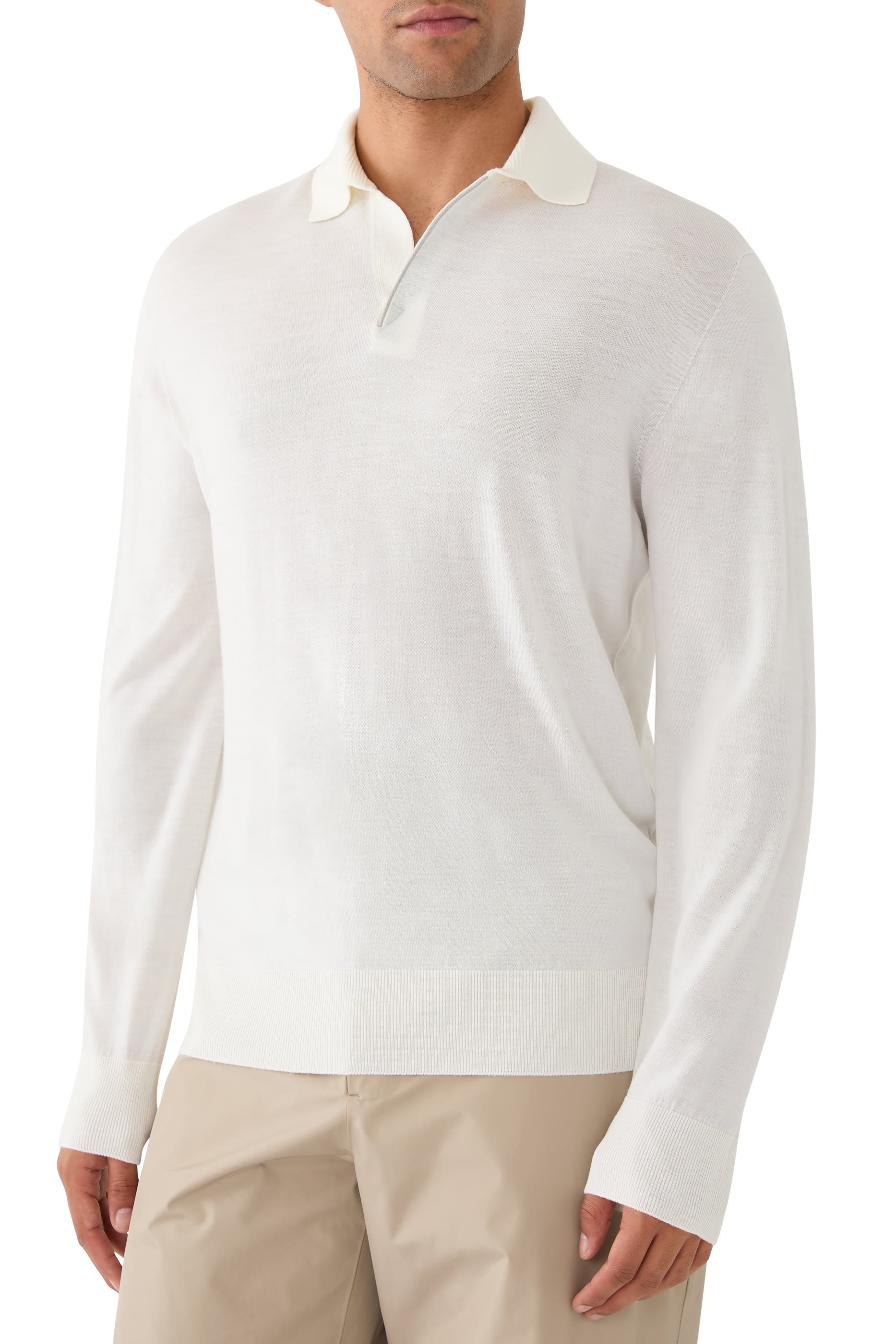 قميص بولو لاسكا منسوج