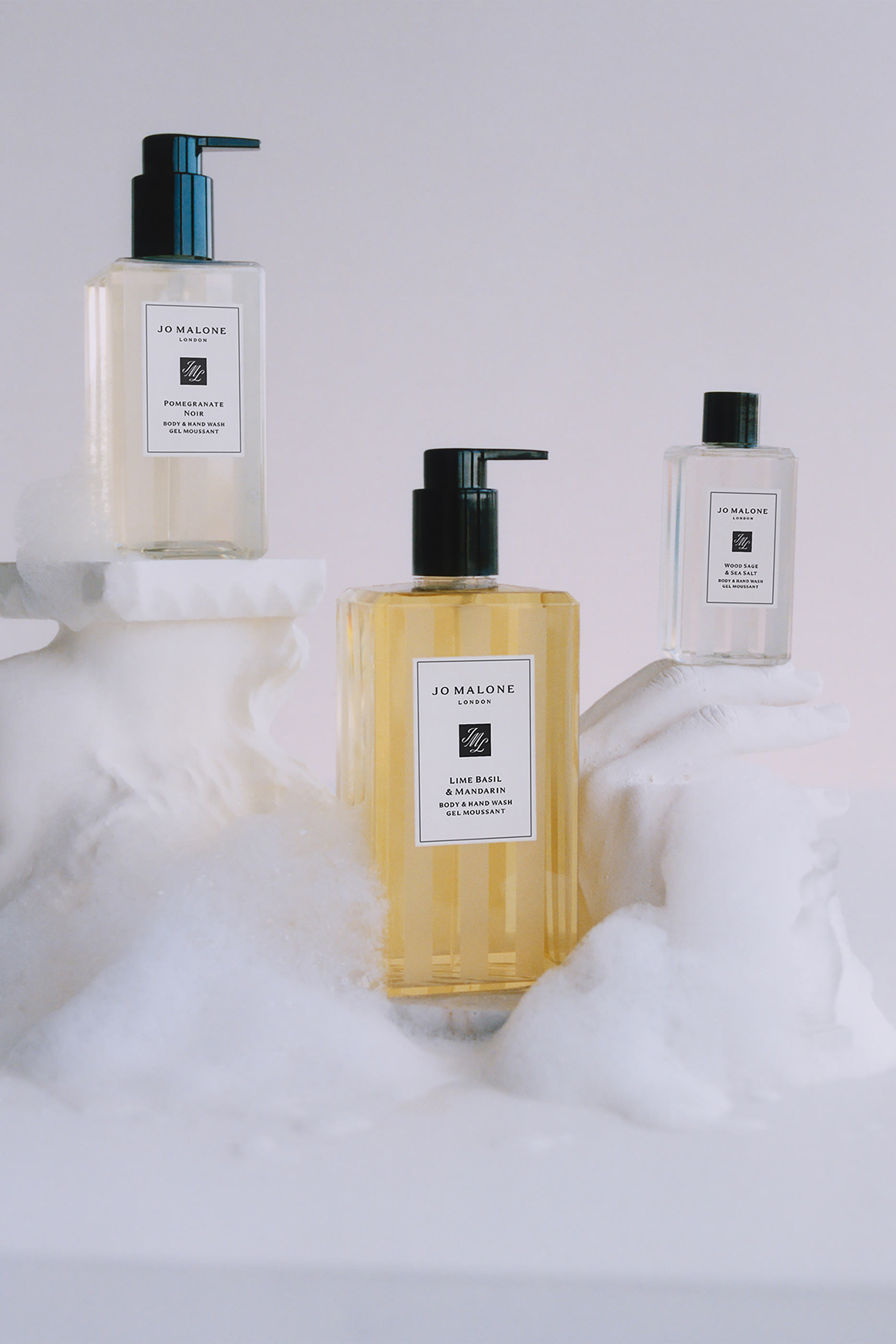 غسول للجسم واليدين وود ساج اند سي سالت