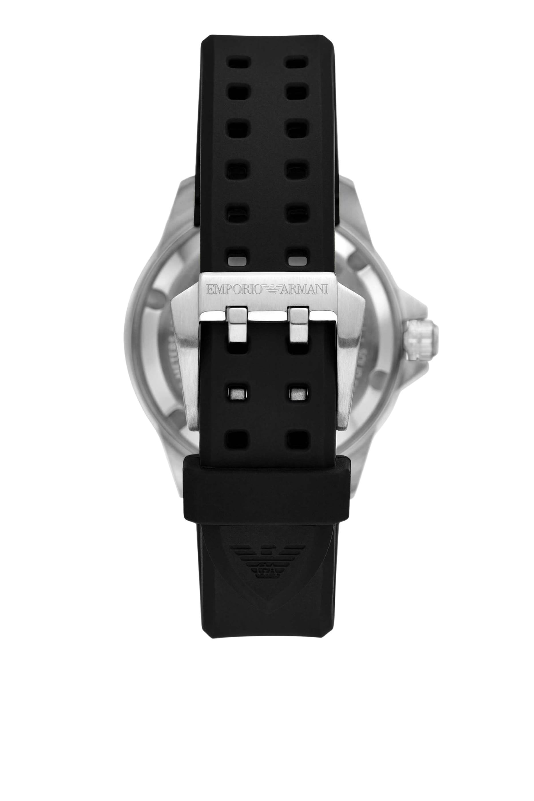 ساعة كرونوغراف 42.5 مم سيليكون