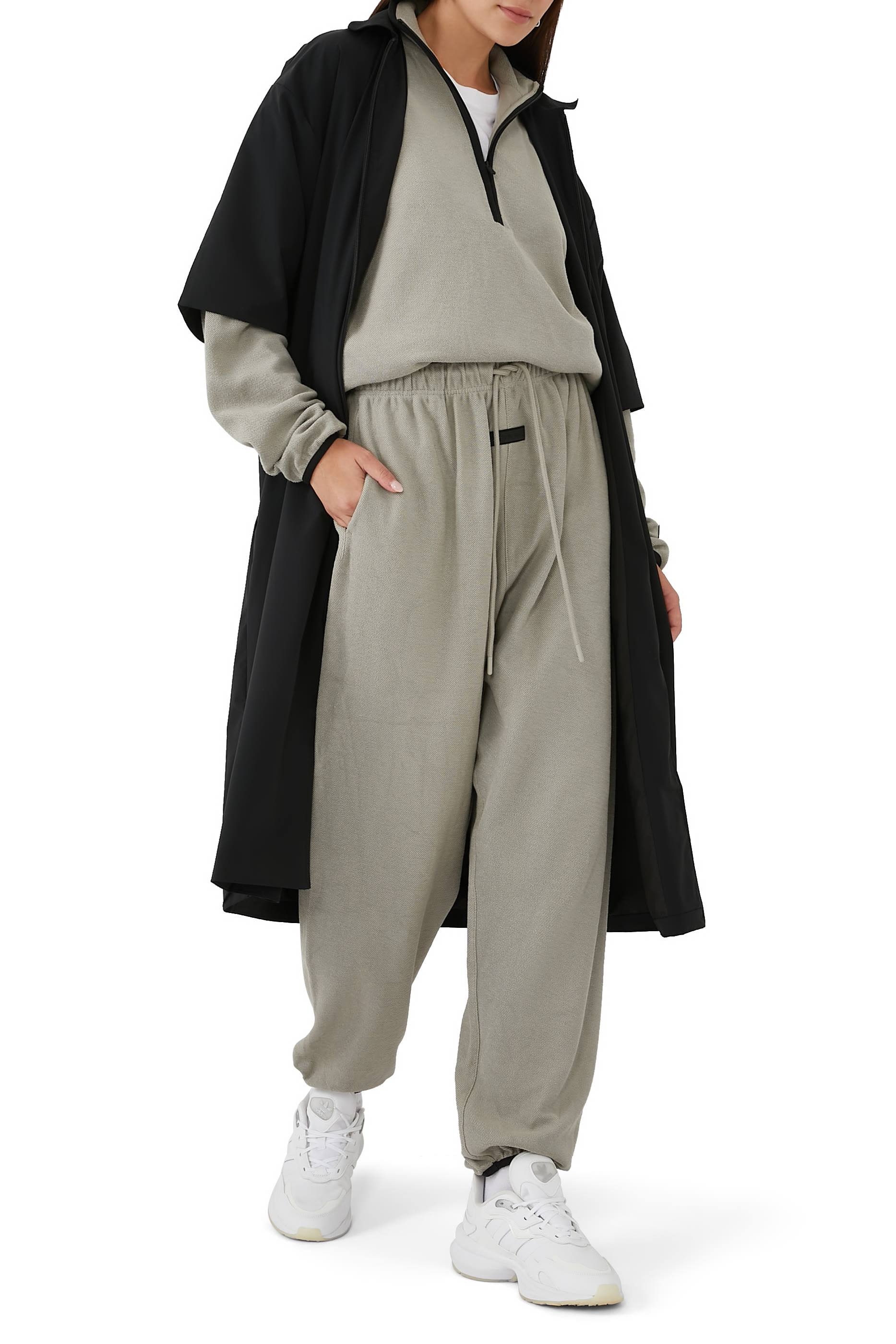 فستان بولو بسحاب كامل