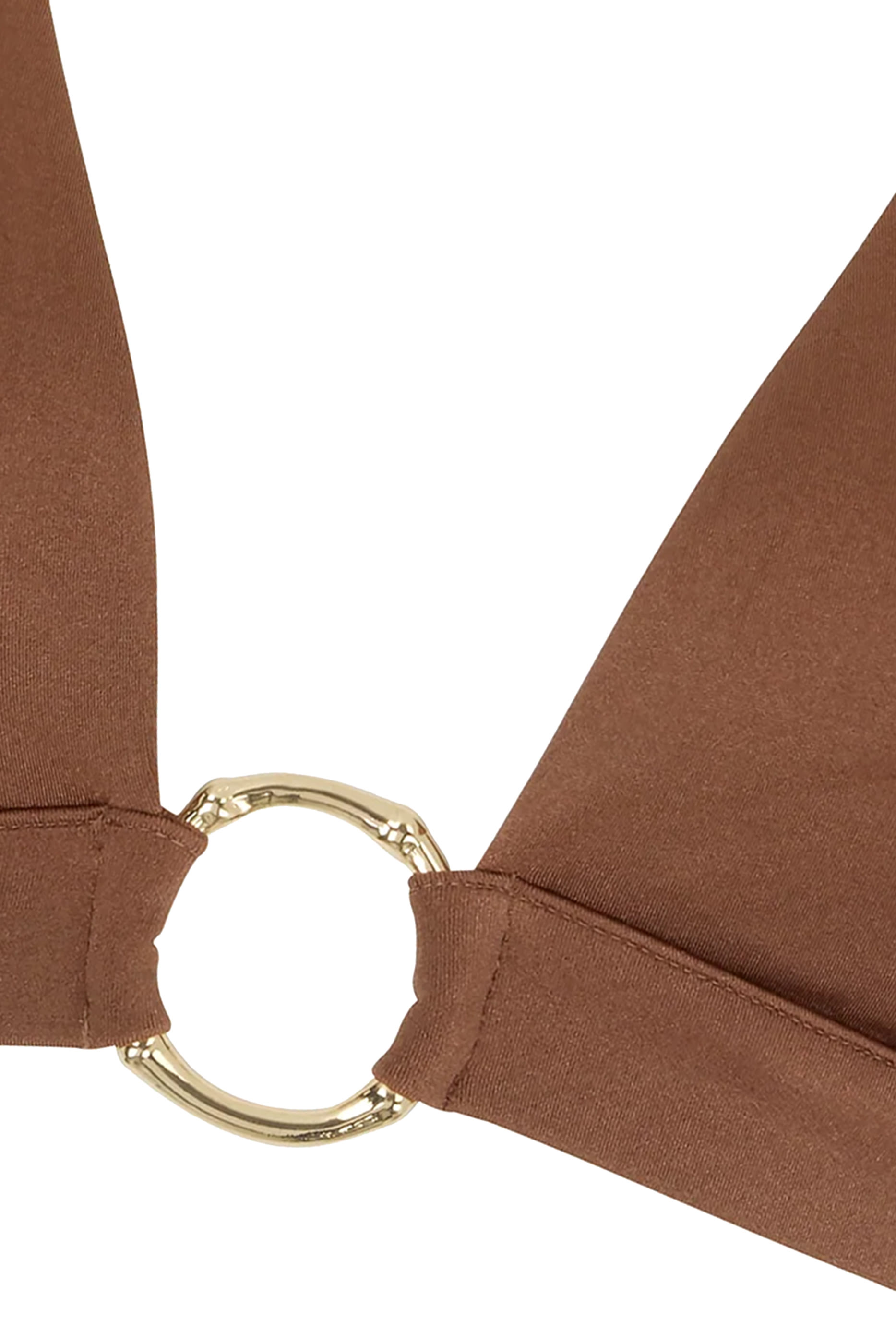 بلوزة غراس بحلقة ورباط حول الرقبة