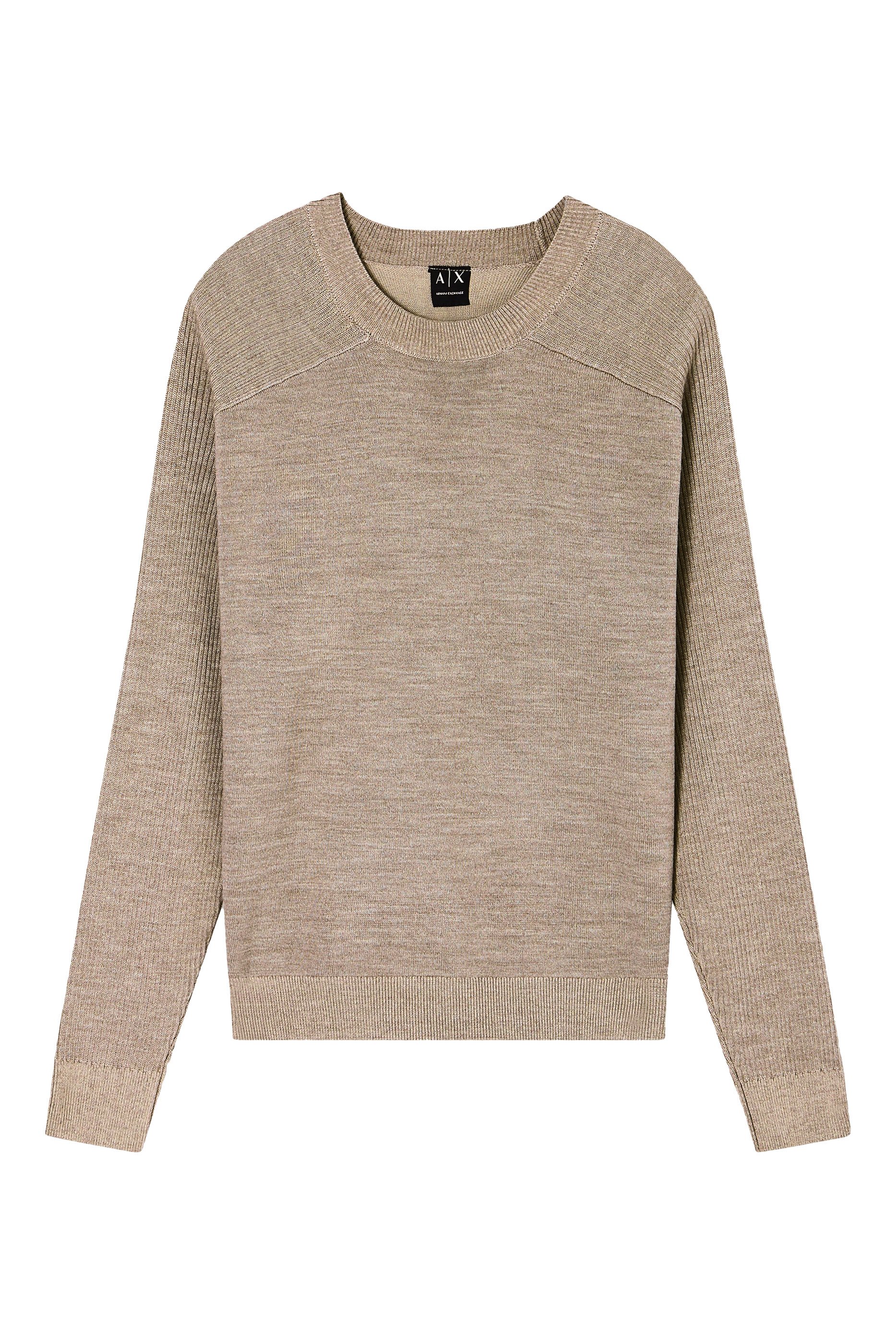 سترة بياقة ضيقة بشعار الماركة