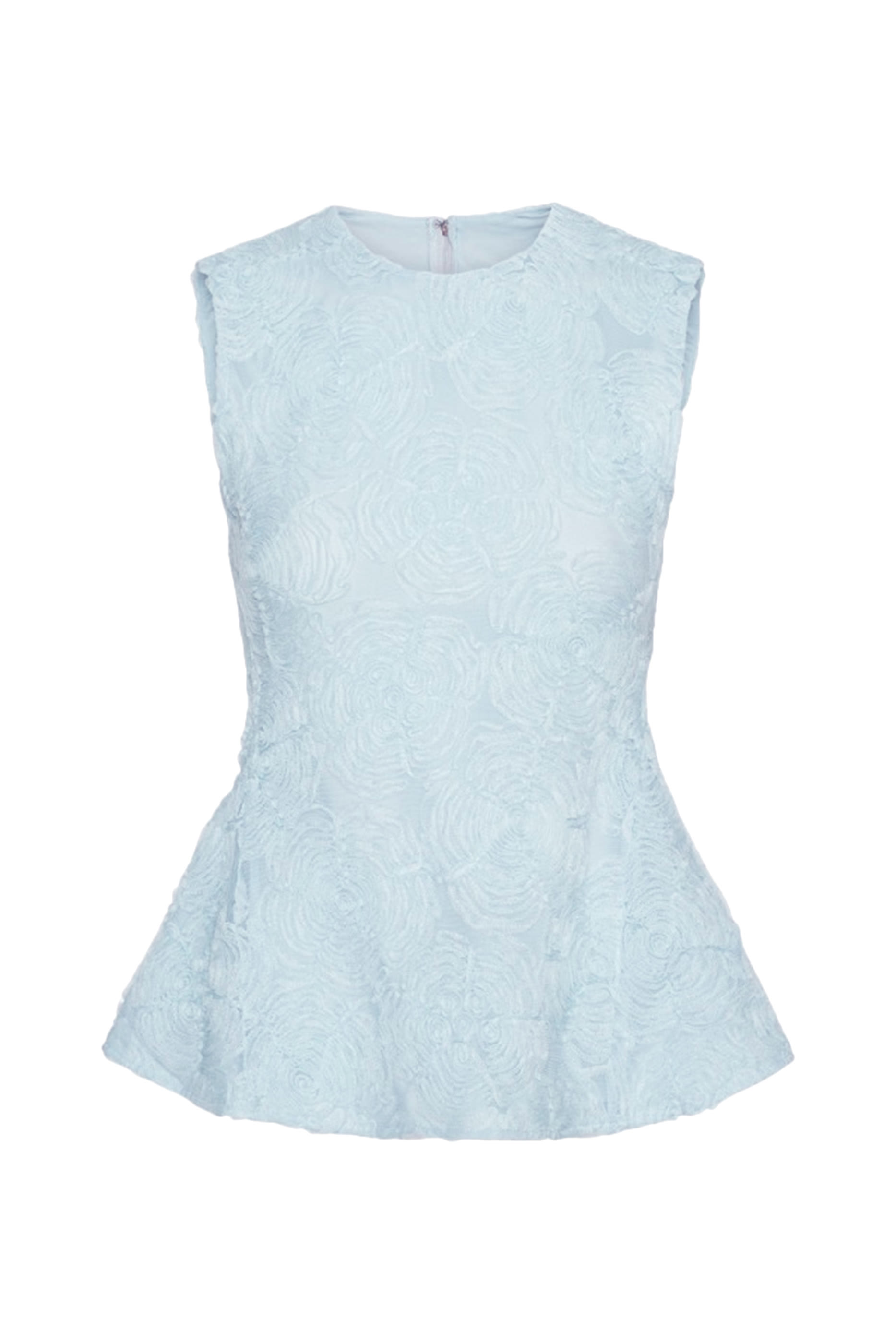 بلوزة بلا أكمام قماش شبكي