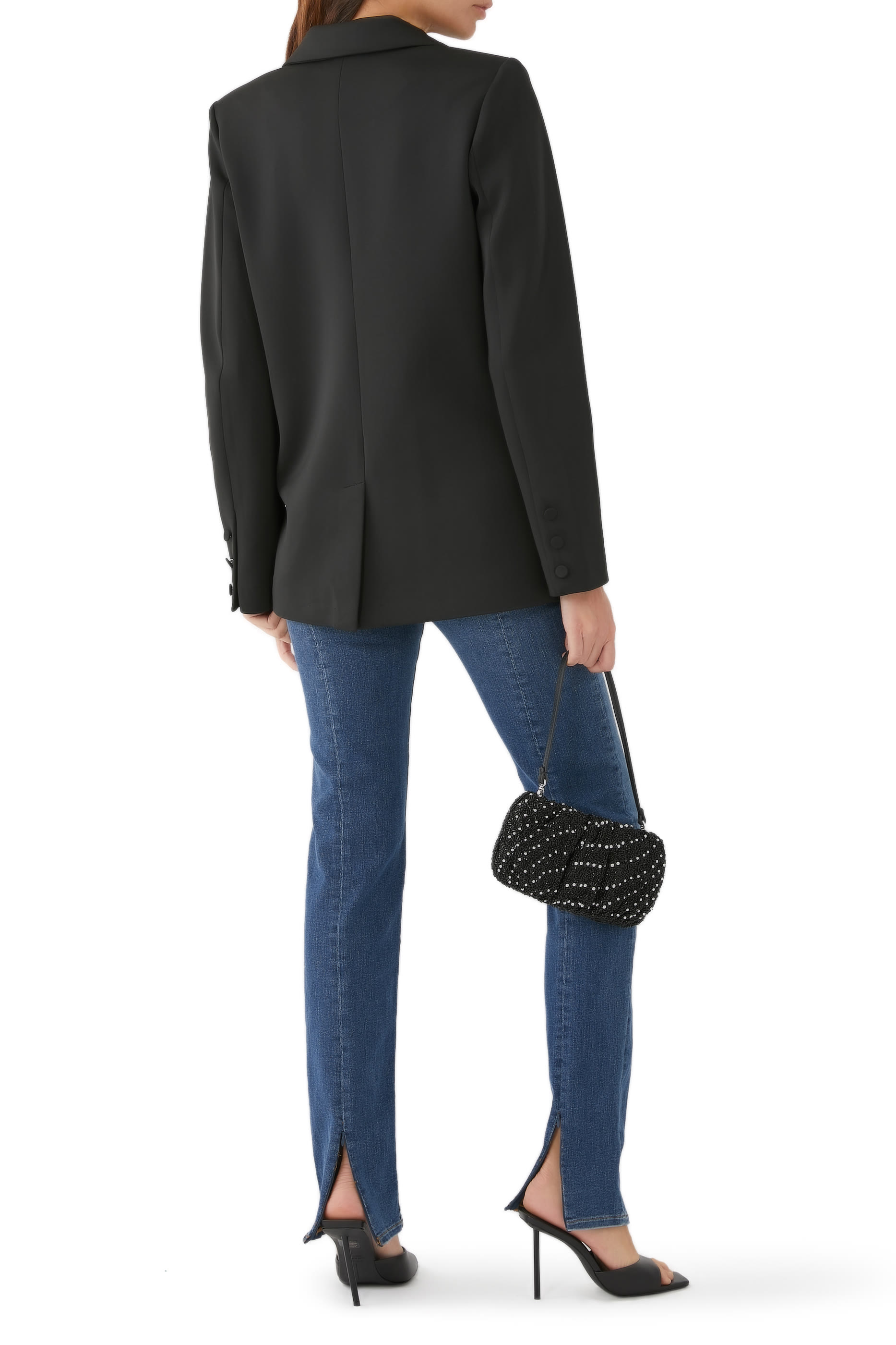 بنطال جينز كلاسيك بقصة ساق سليم مستقيمة