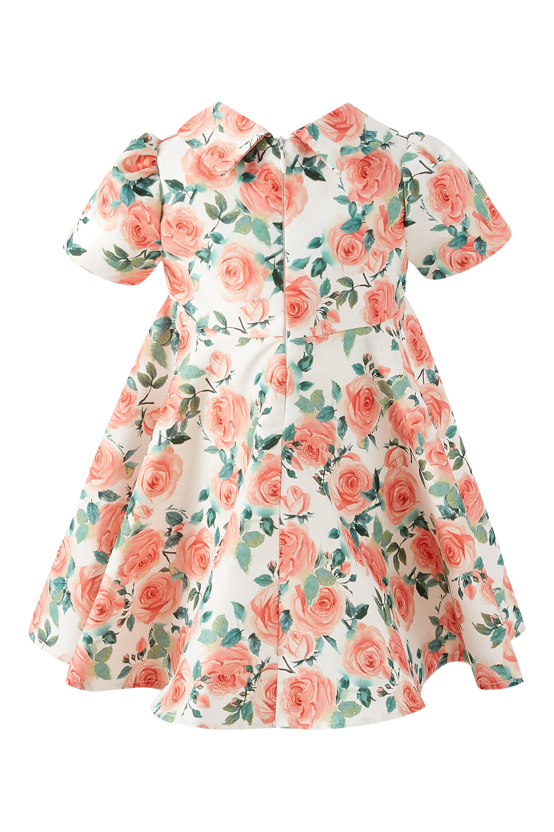 فستان بنقشة زهور للأطفال