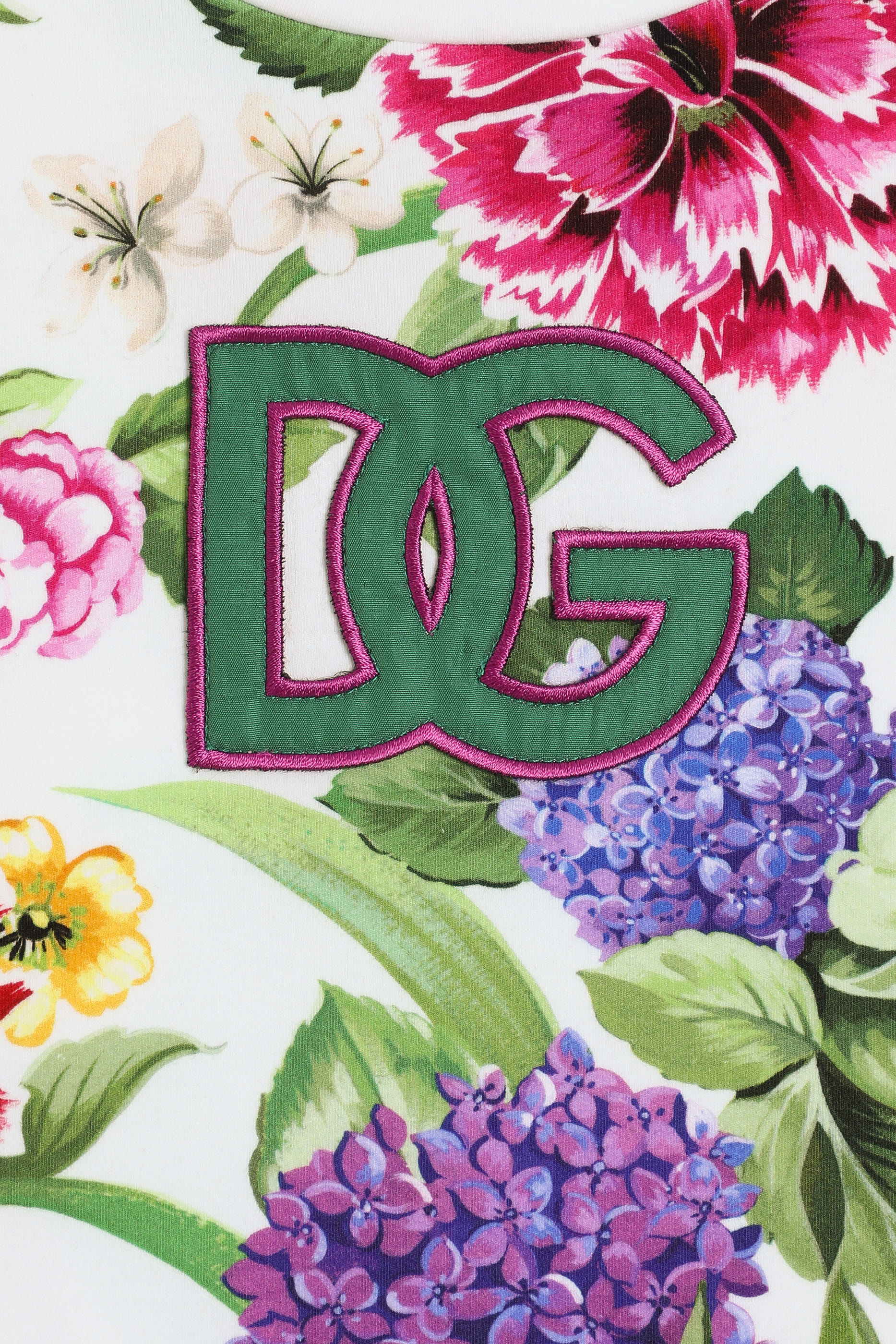 تيشيرت بطبعات ورد للأطفال