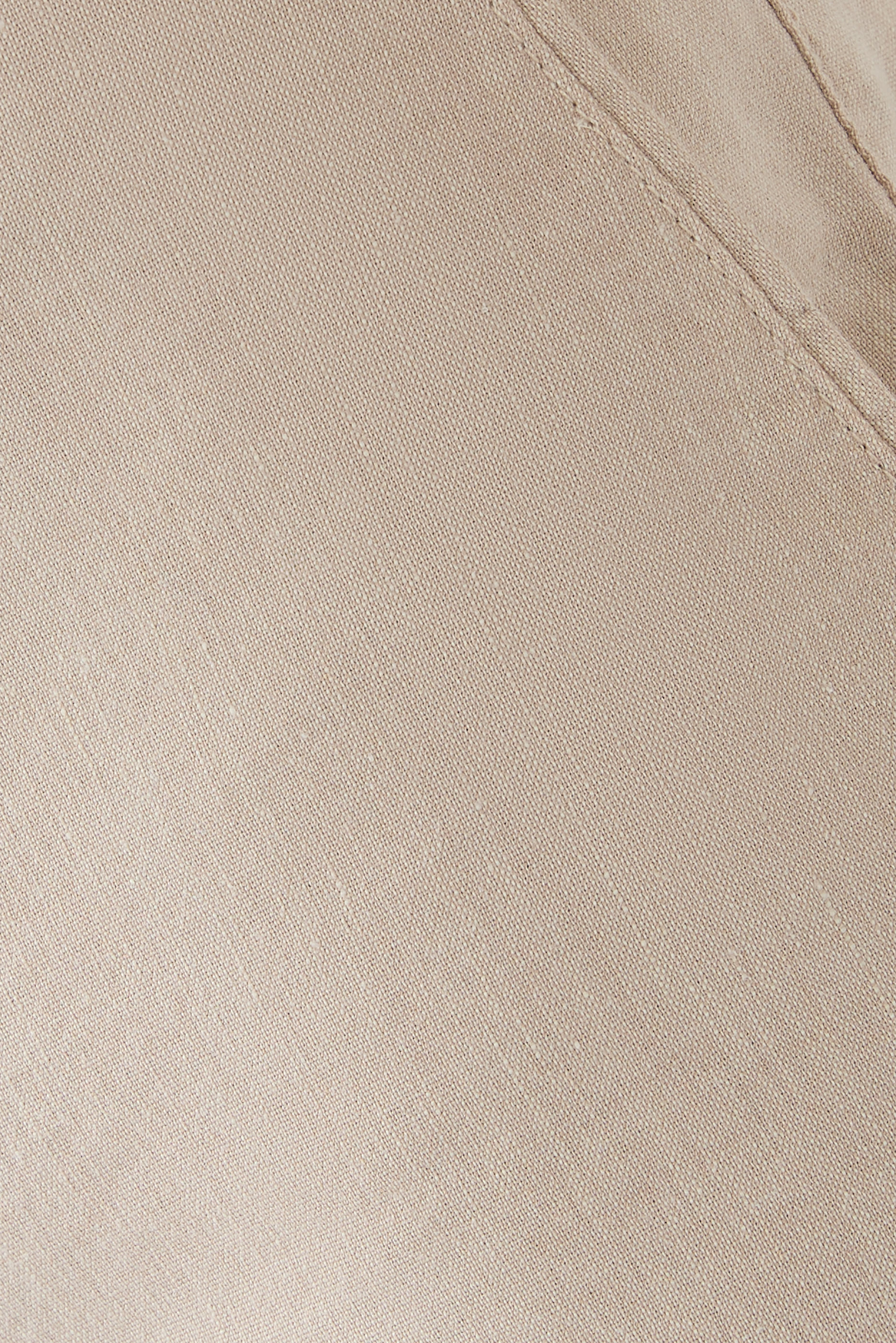 شورت بقصة عادية ورباط تضييق مزيج كتان