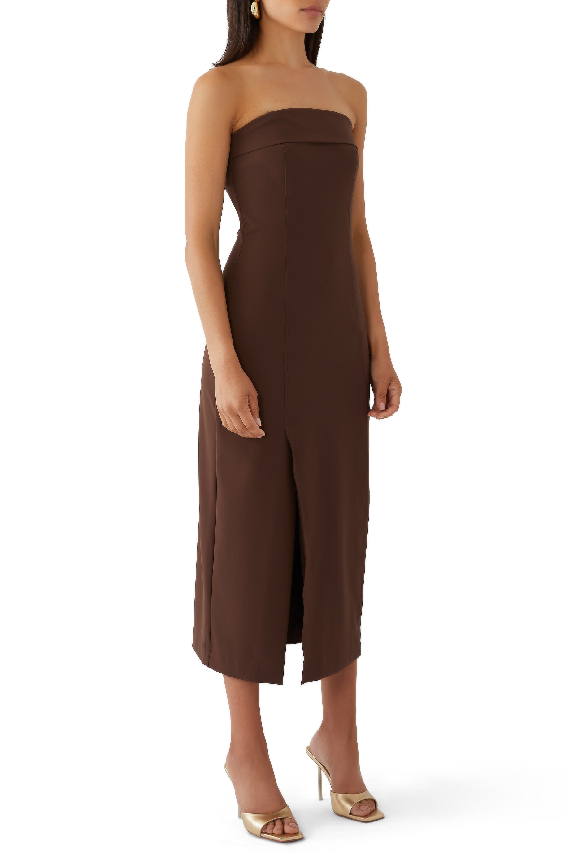 فستان شيلي بقصة ضيقة