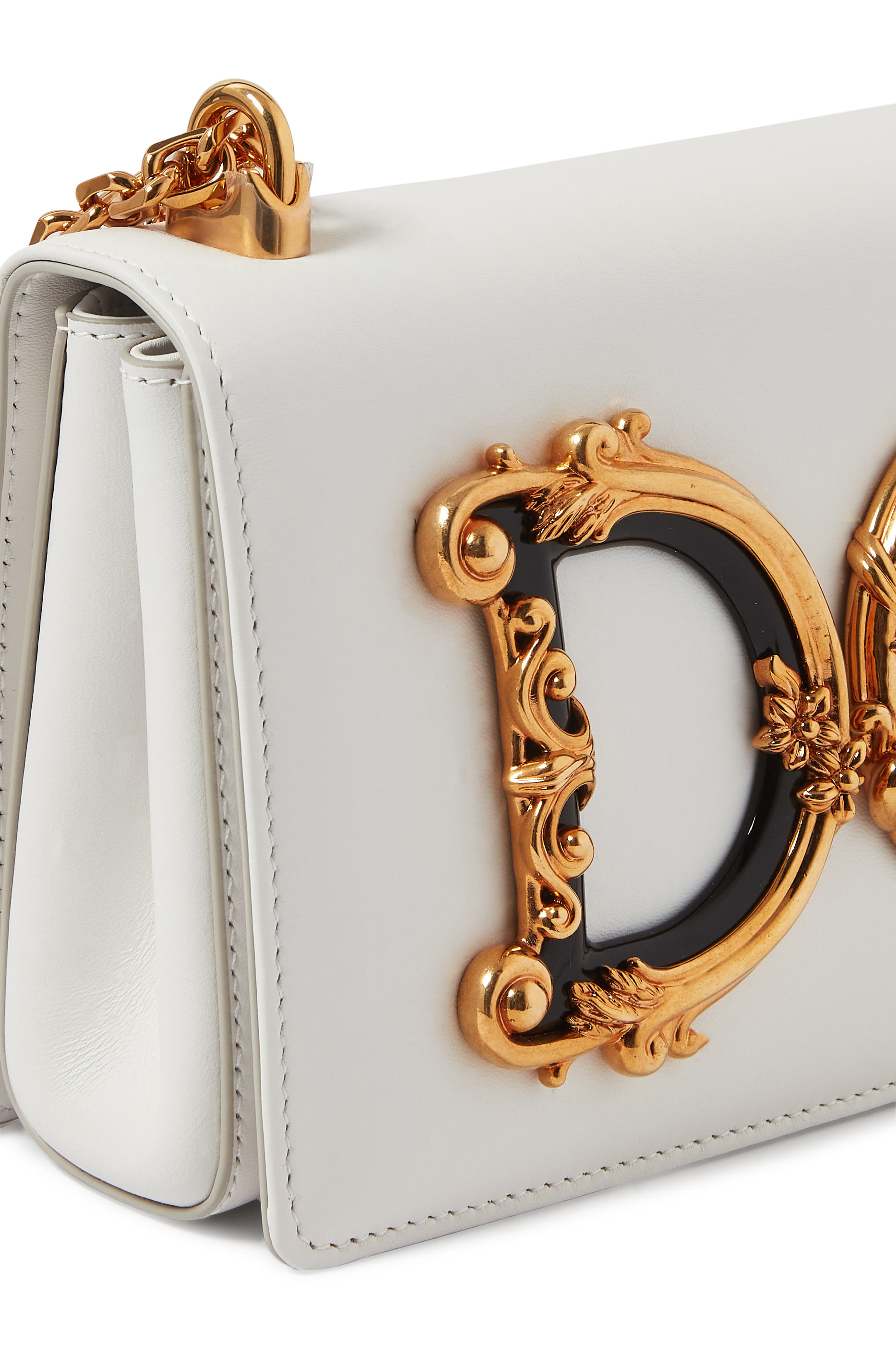 حقيبة كتف جيرلز بشعار الماركة جلد نابا