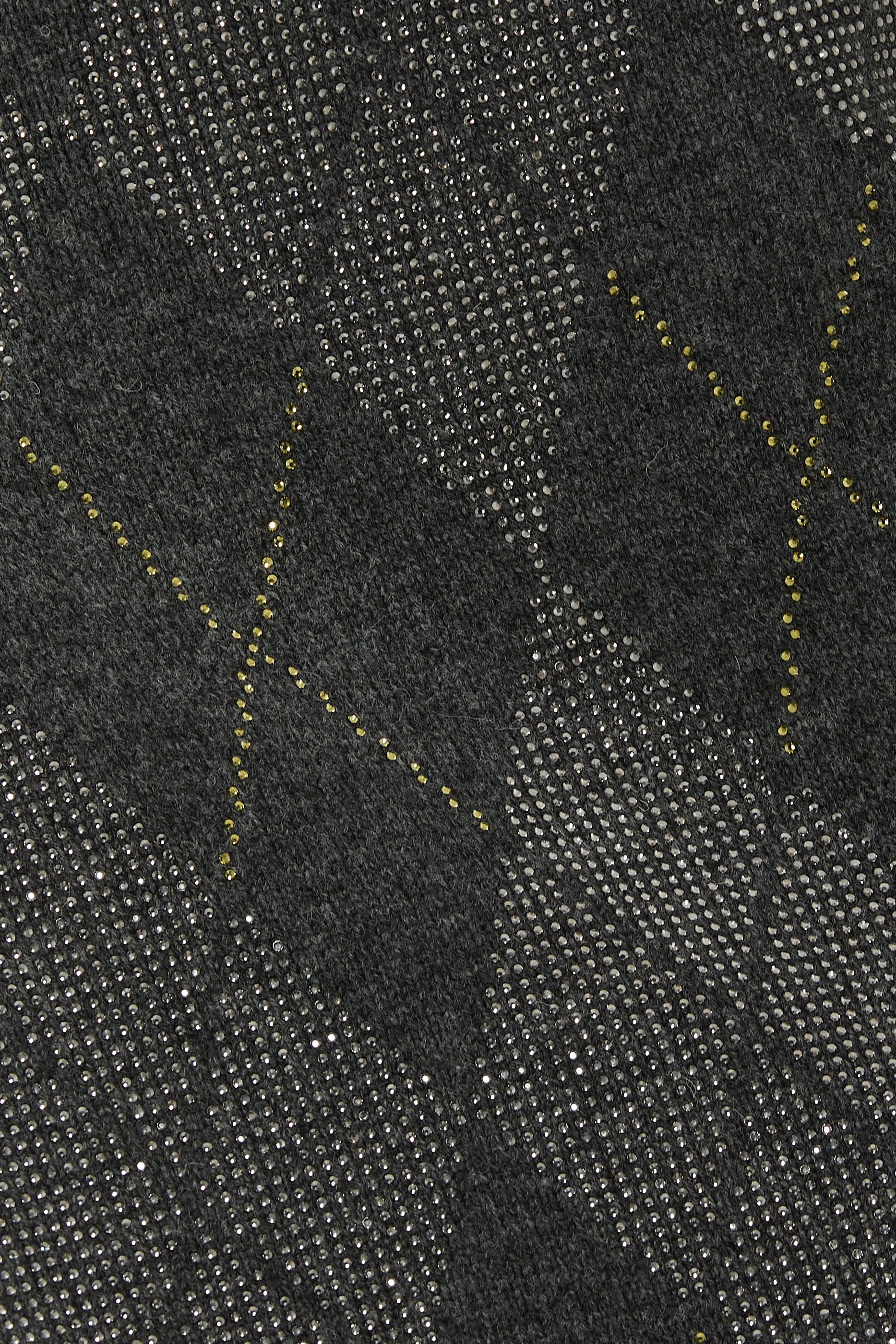 تنورة مرصعة بكريستال مثبت حراريا