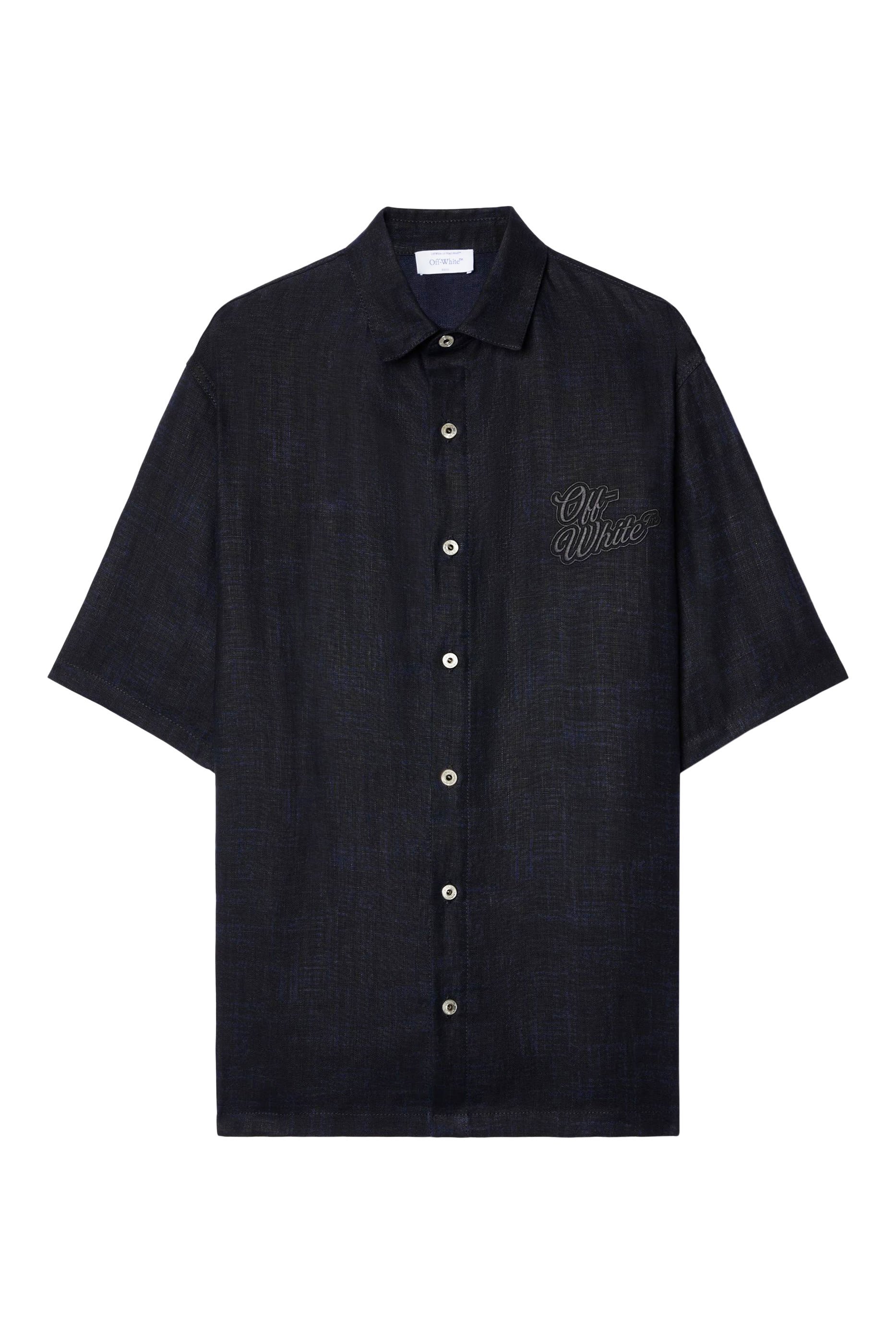 قميص بولينج ناينتيز بشعار الماركة