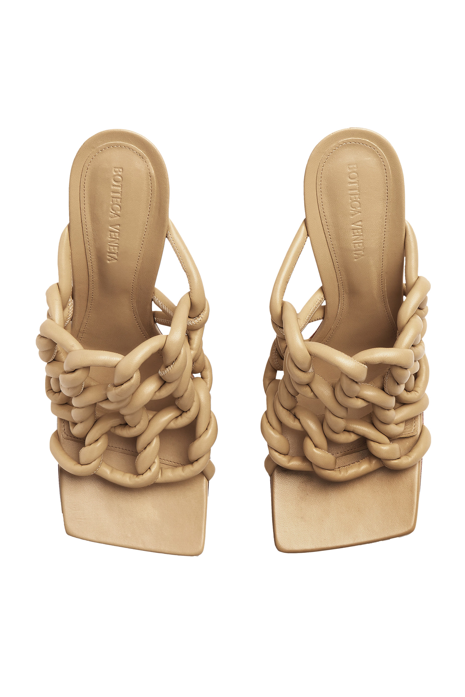 حذاء سترتش مفتوح من الخلف جلد