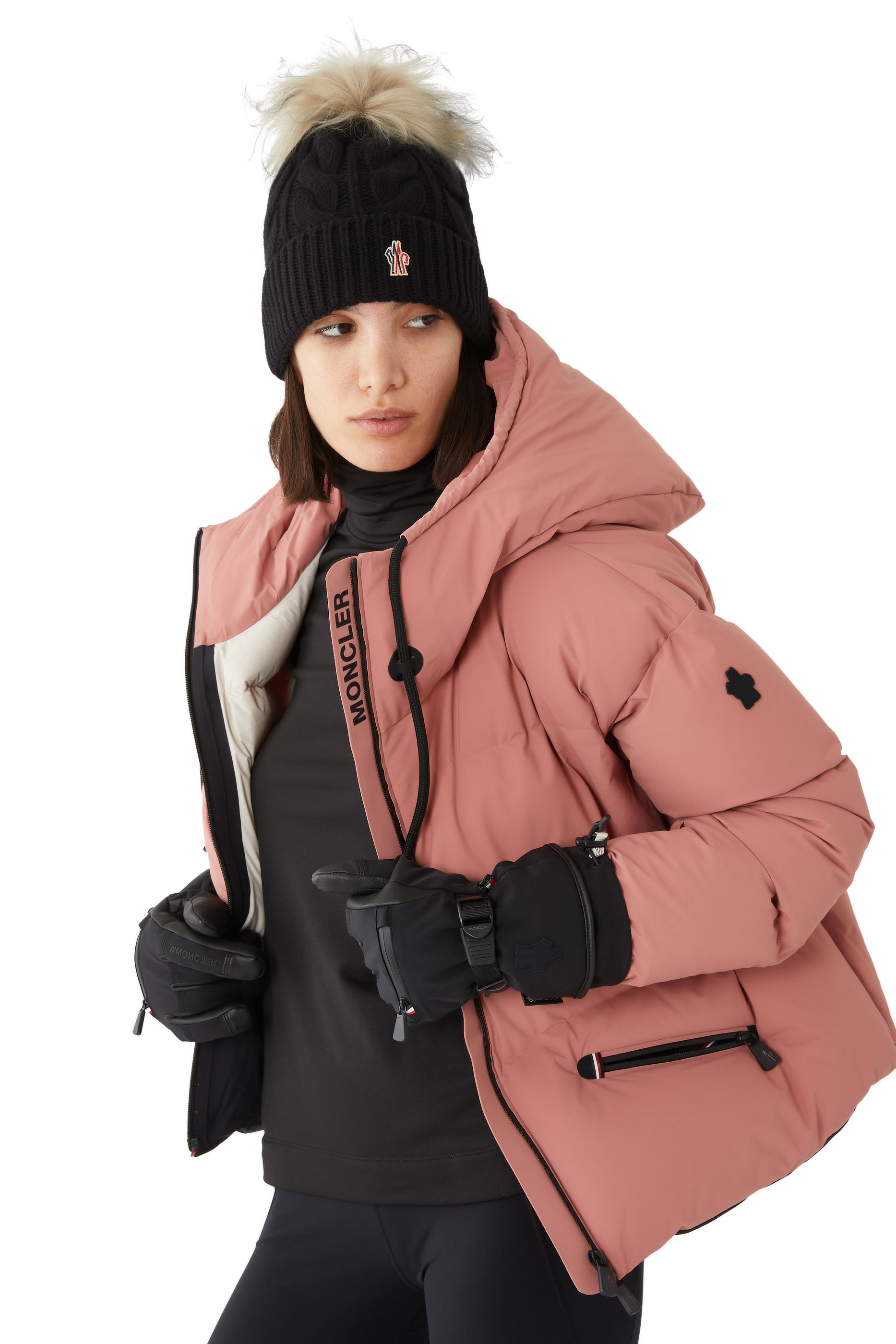 قبعة بيني تريكو غرونوبل بزخارف بوم بوم