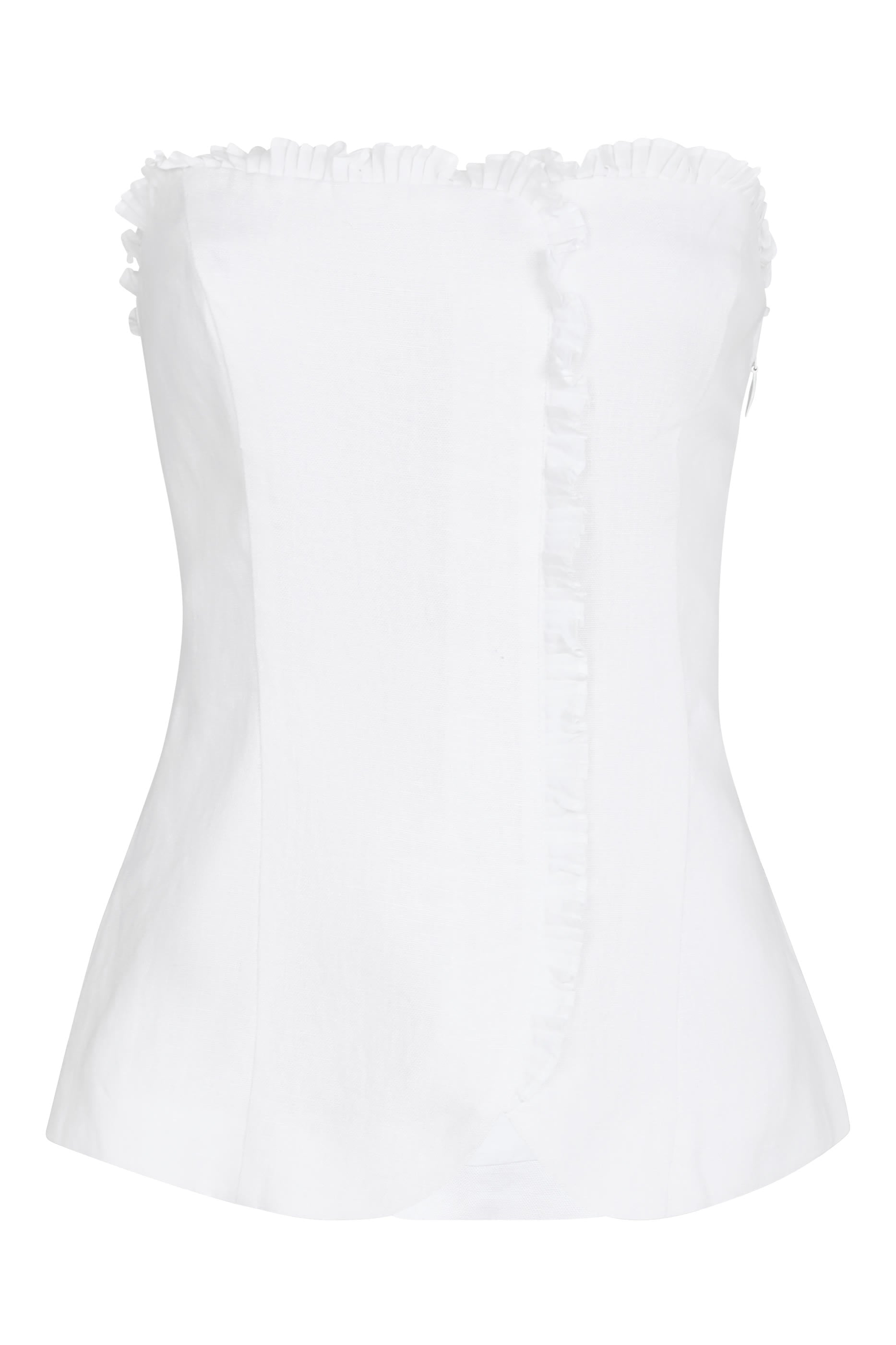 بلوزة فلورينس بلا حمالات