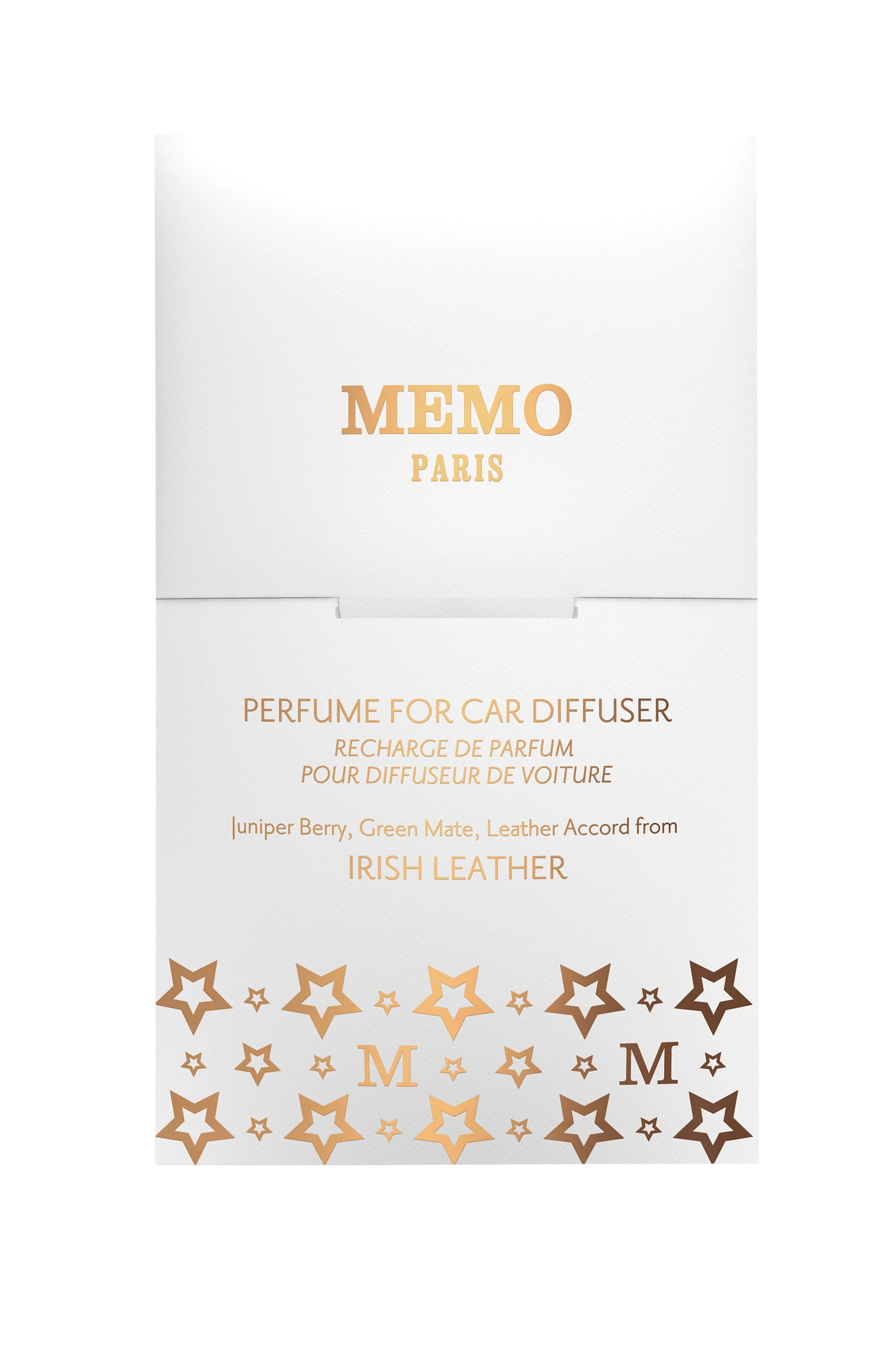 عبوة إعادة ملء موزع عطر للسيارة بالجلد الأيرلندي