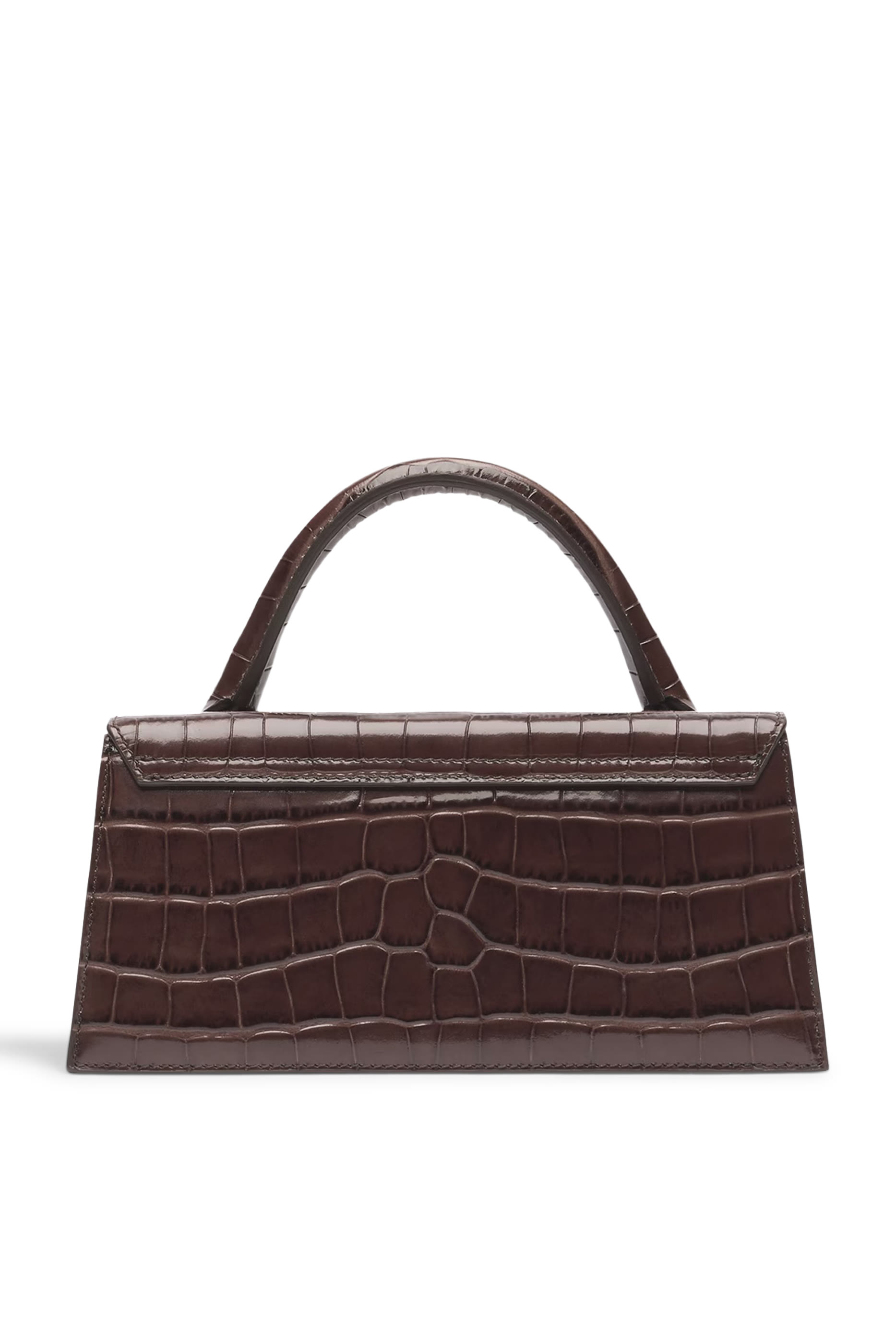 حقيبة لو تشيكيتو طويلة جلد بنقشة جلد أفعى