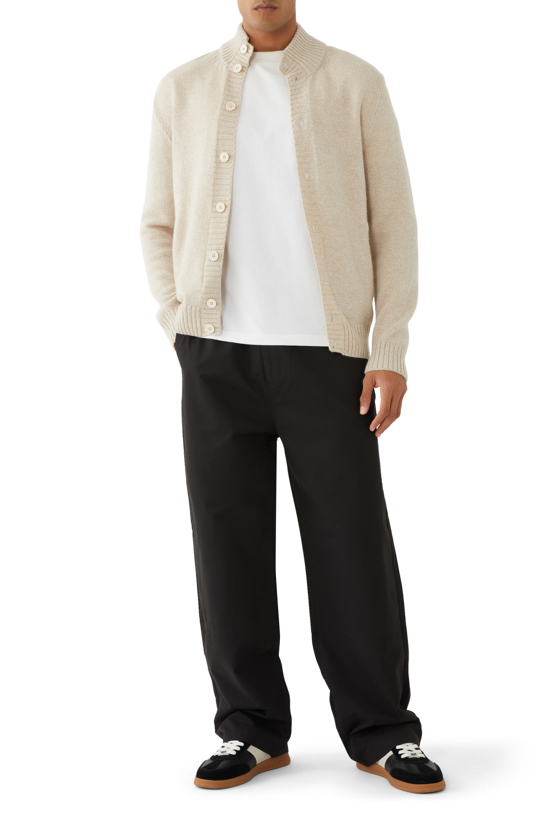 بنطال باراشوت مزيج قطن