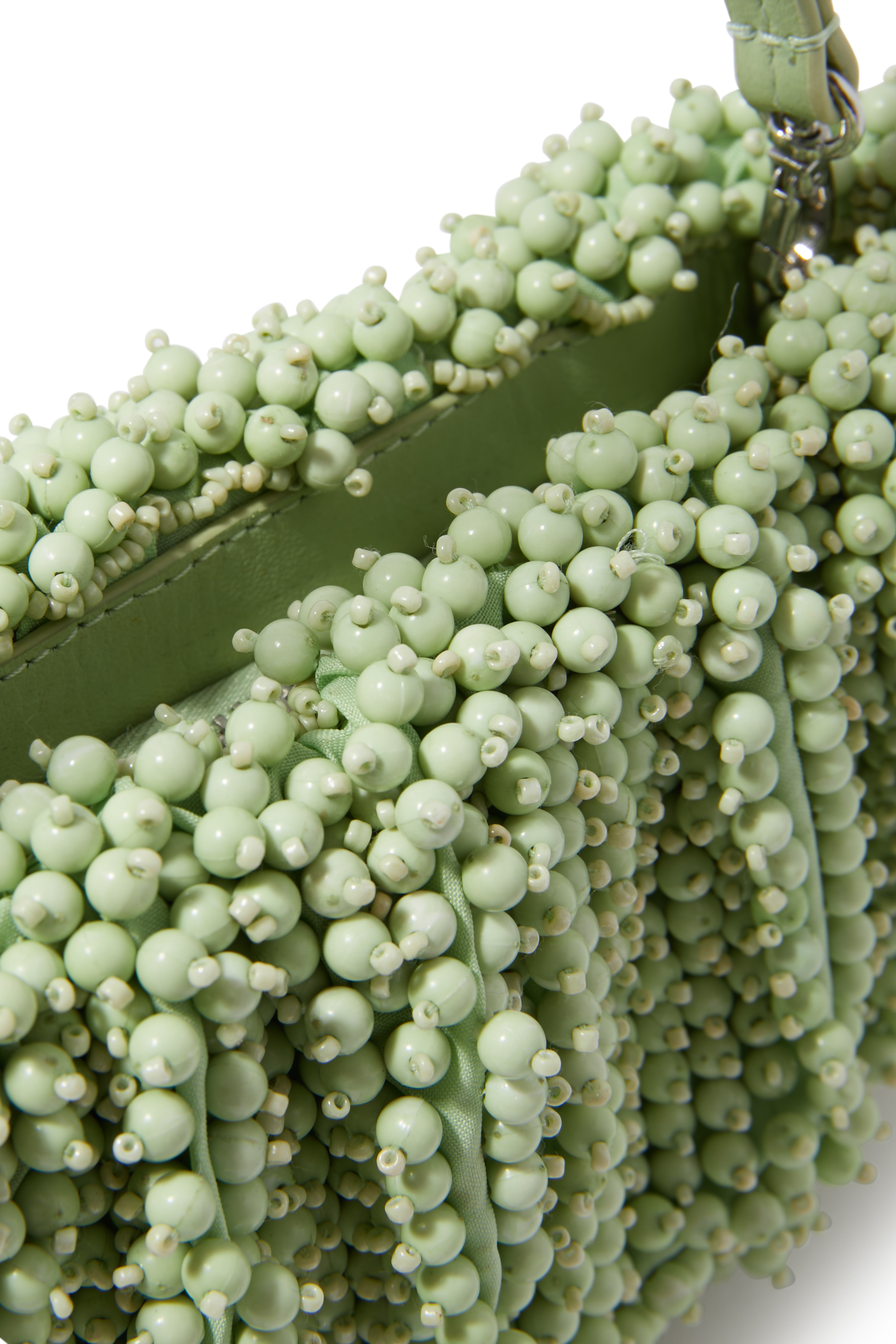 حقيبة يد بين قابلة للتعديل مطرزة بالخرز