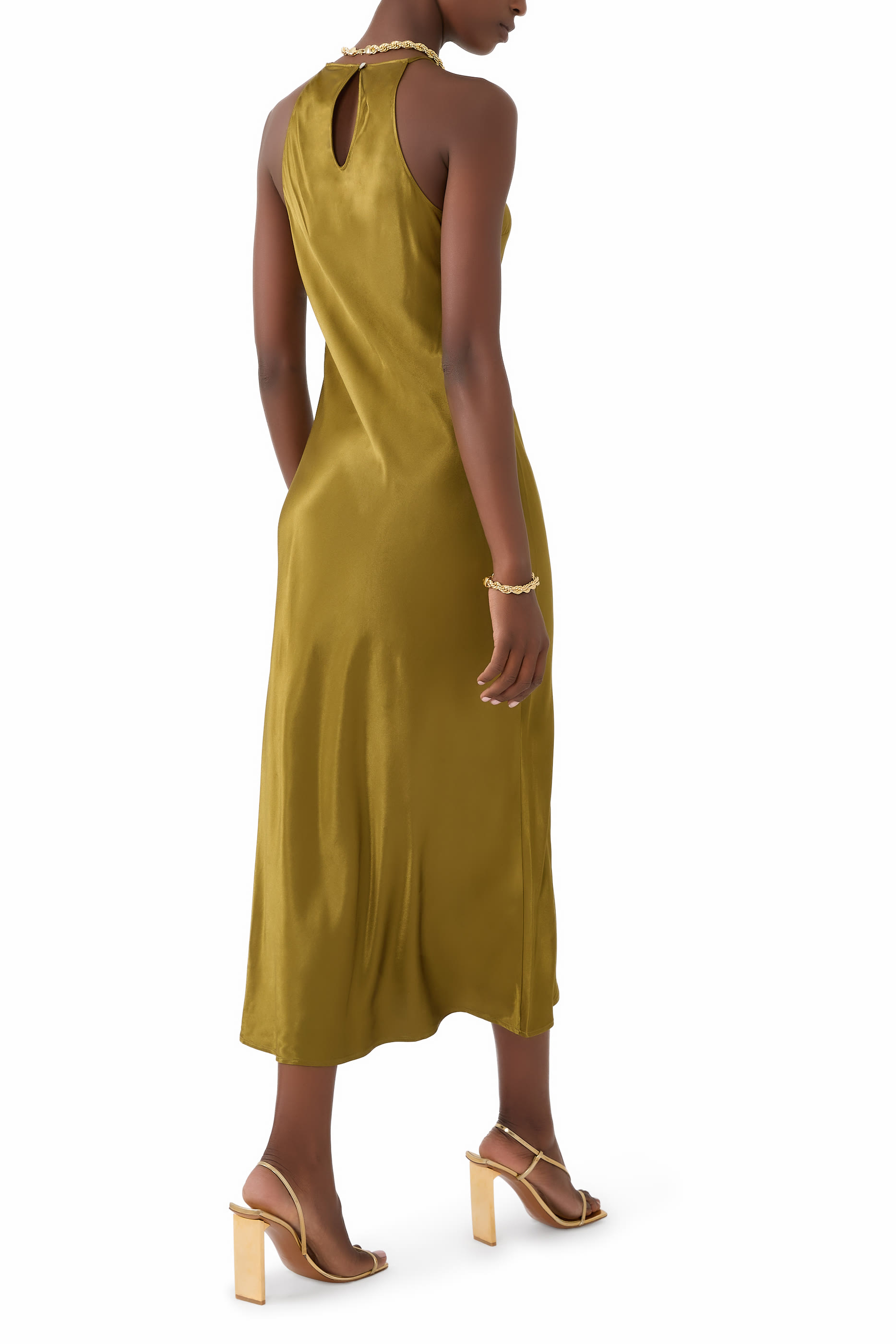 فستان بيا متوسط الطول