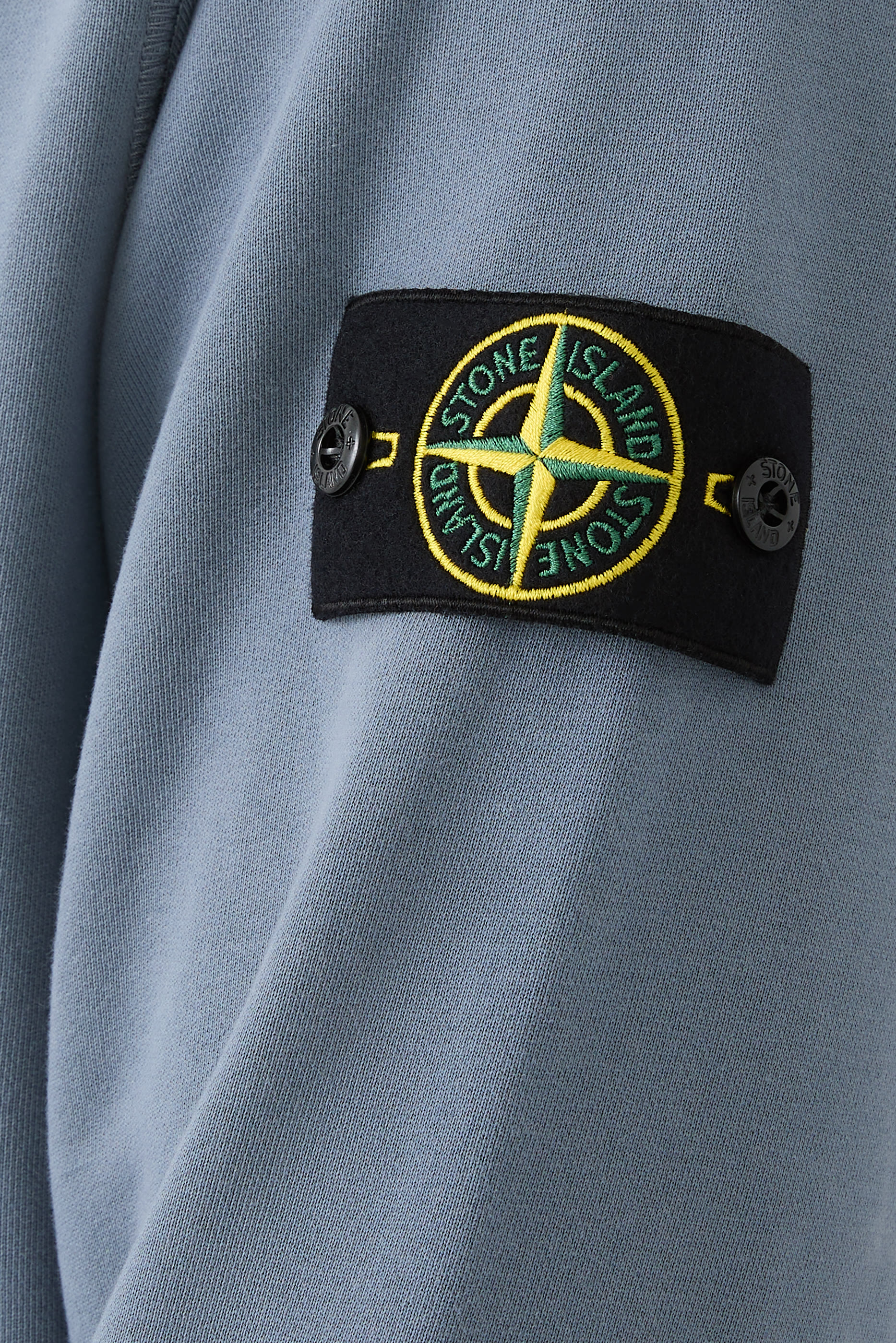 هودي برقعة شعار الماركة صوف قطن عضوي