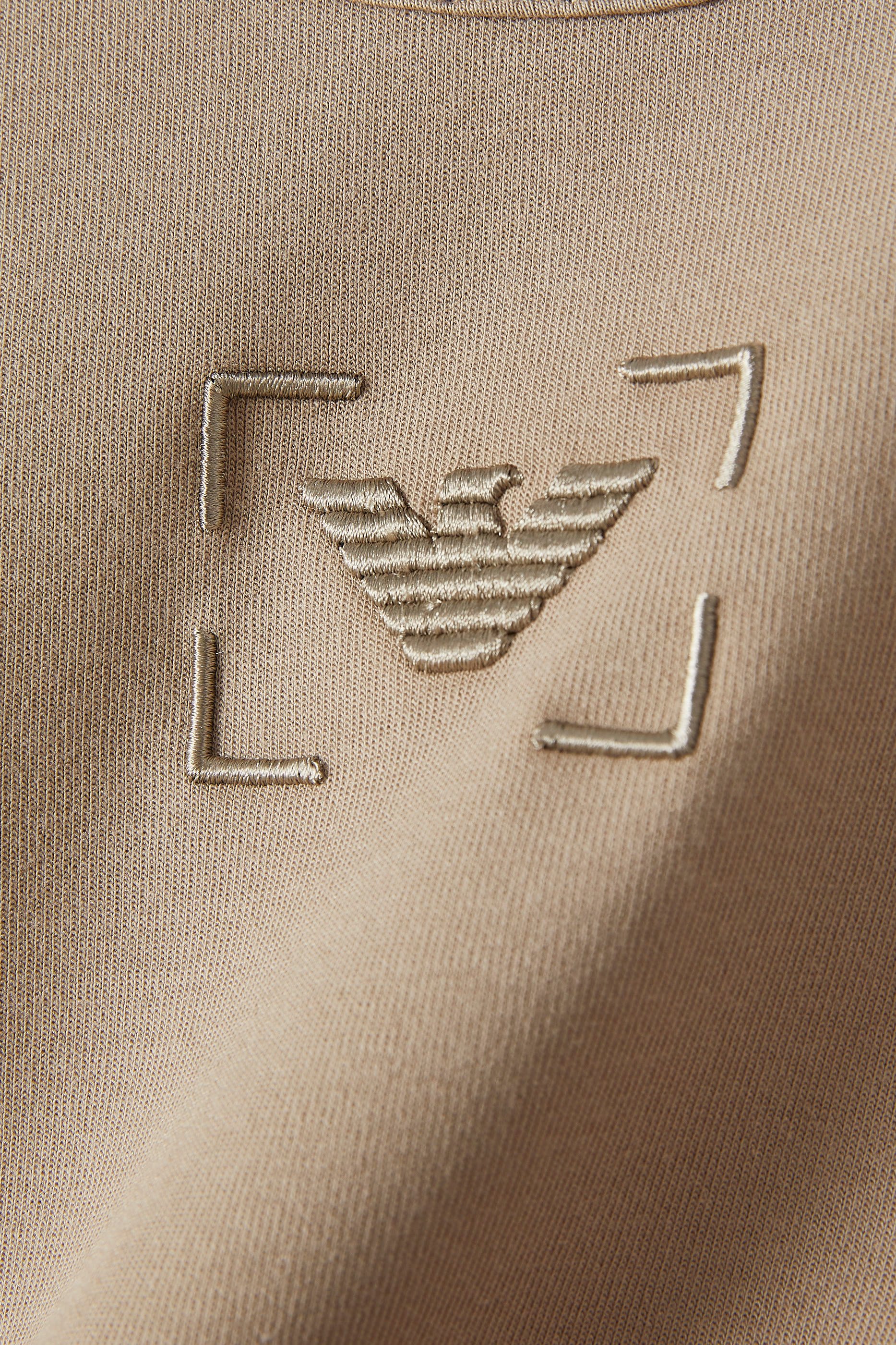 سويت شيرت مطرز بشعار الماركة للأطفال