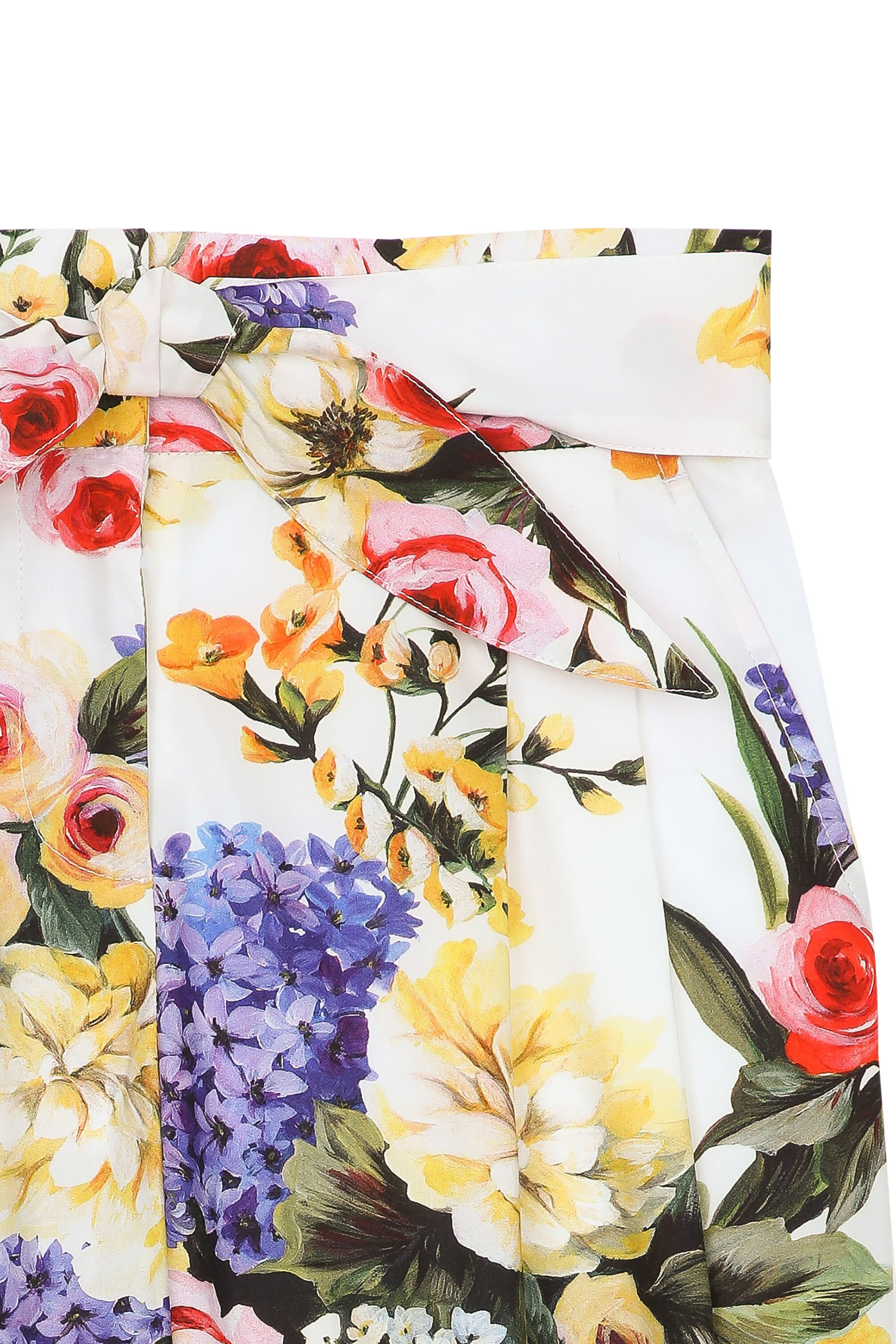 بنطال بطبعات زهور للأطفال