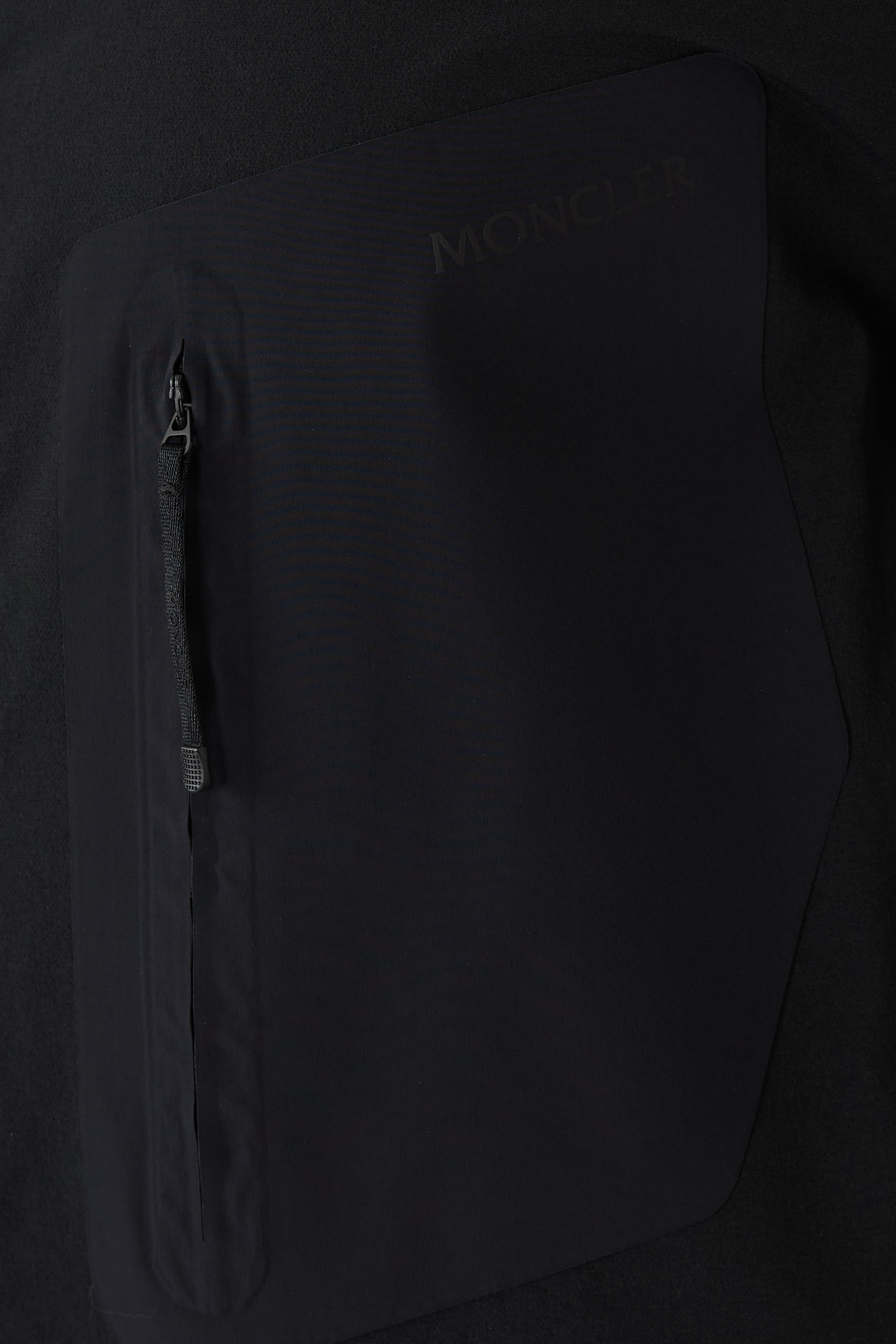 جاكيت بنمط قميص 2 في 1 مزين بشعار الماركة