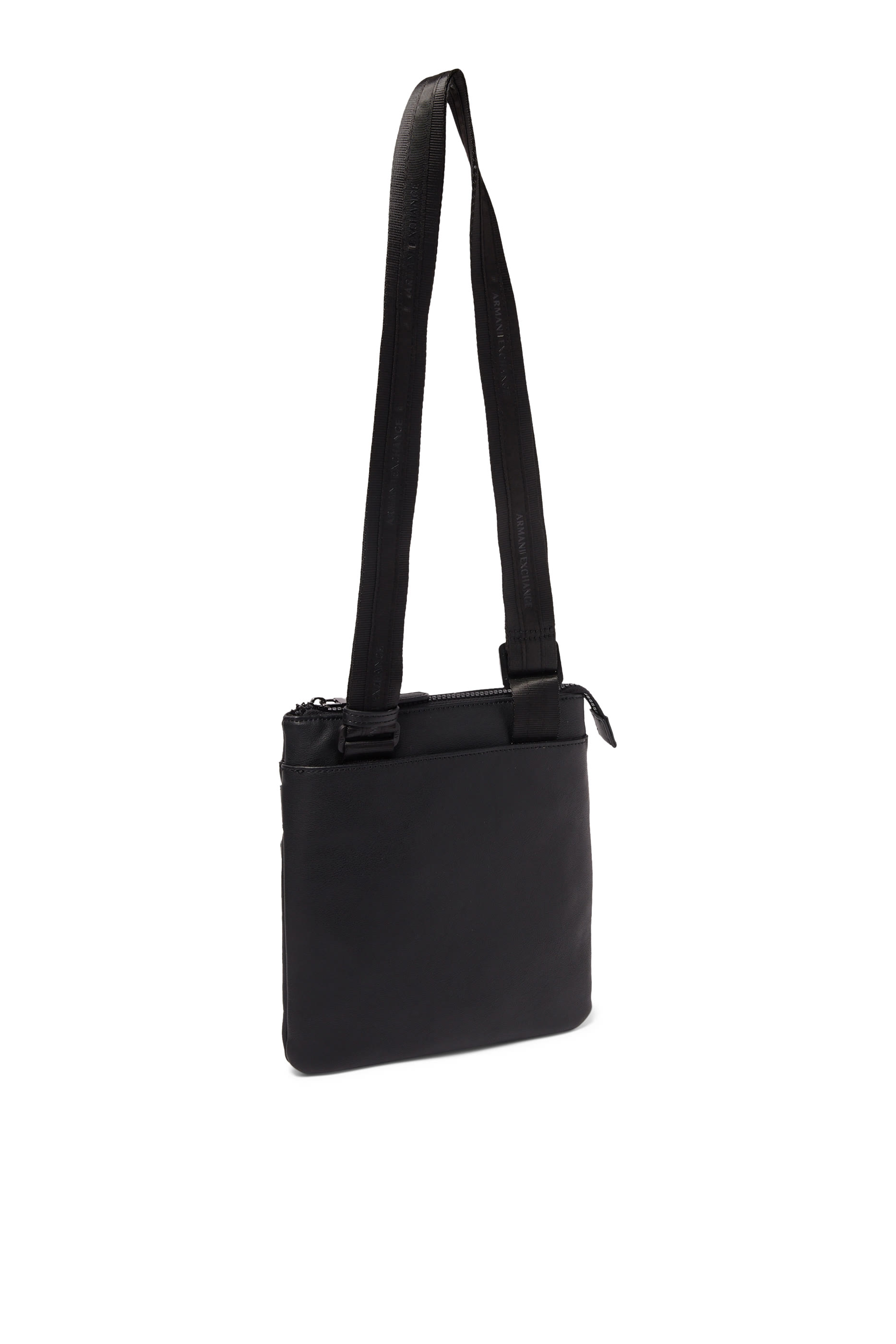 حقيبة كروس بشعار الماركة جلد صناعي