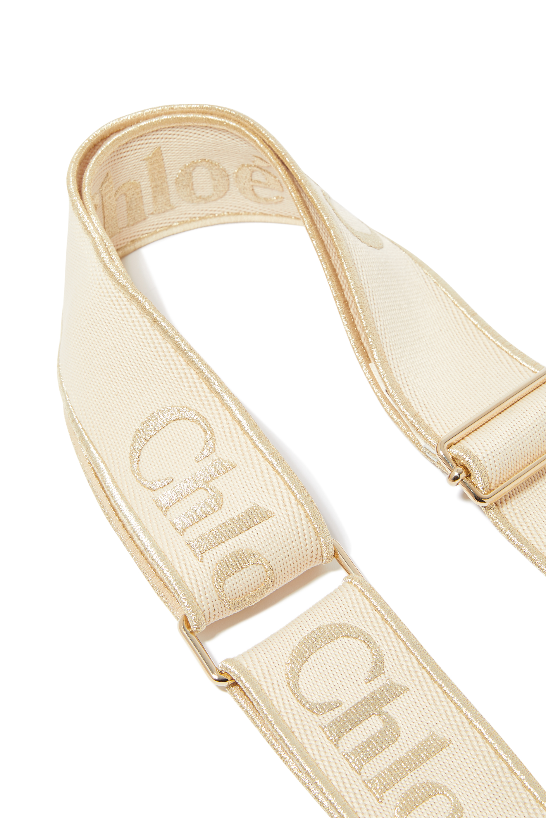 حمالة كتف بنقشة شعار الماركة