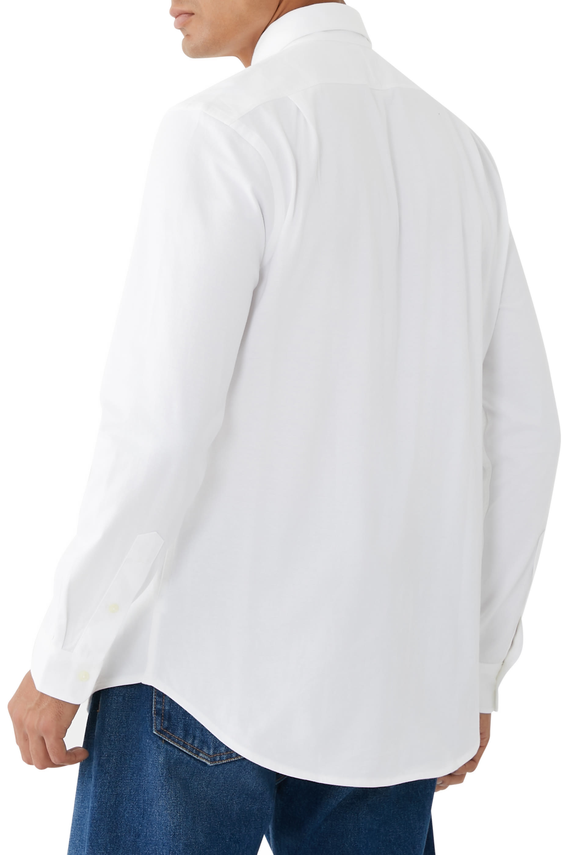 قميص أكسفورد بشعار الماركة