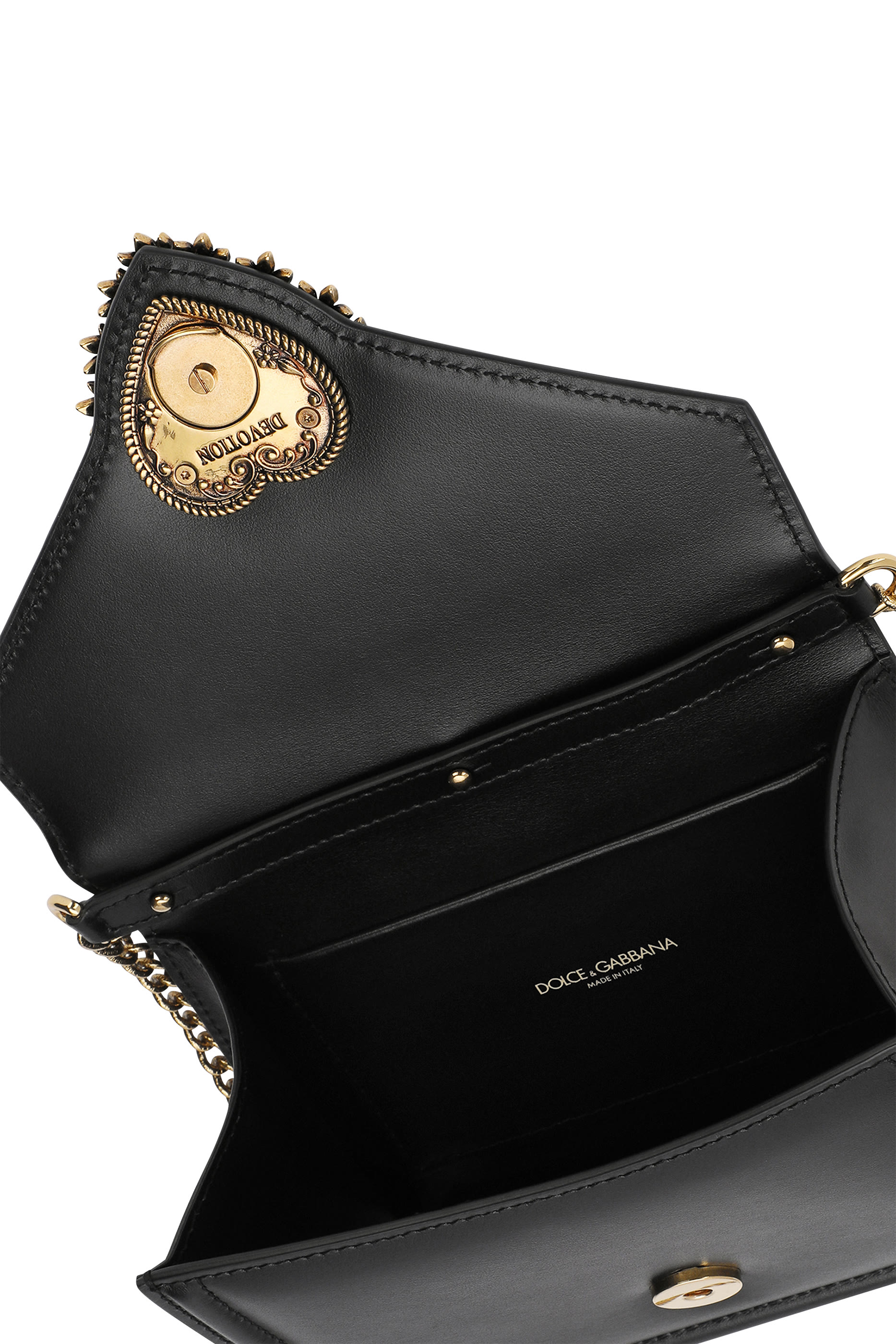 حقيبة ديفوشن صغيرة جلد عجل ناعم