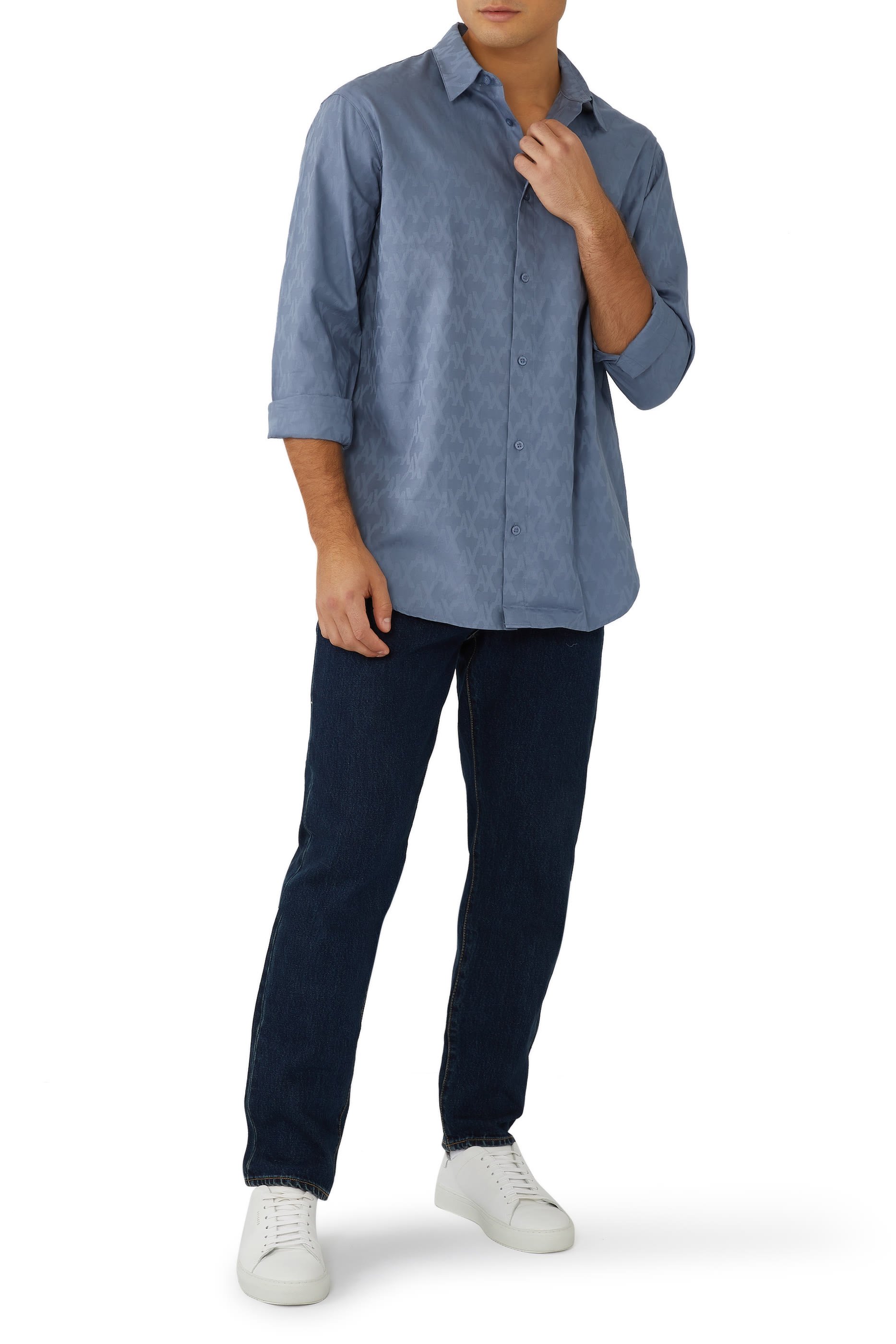 بنطال جينز جي 16 بقصة ساق مستقيمة