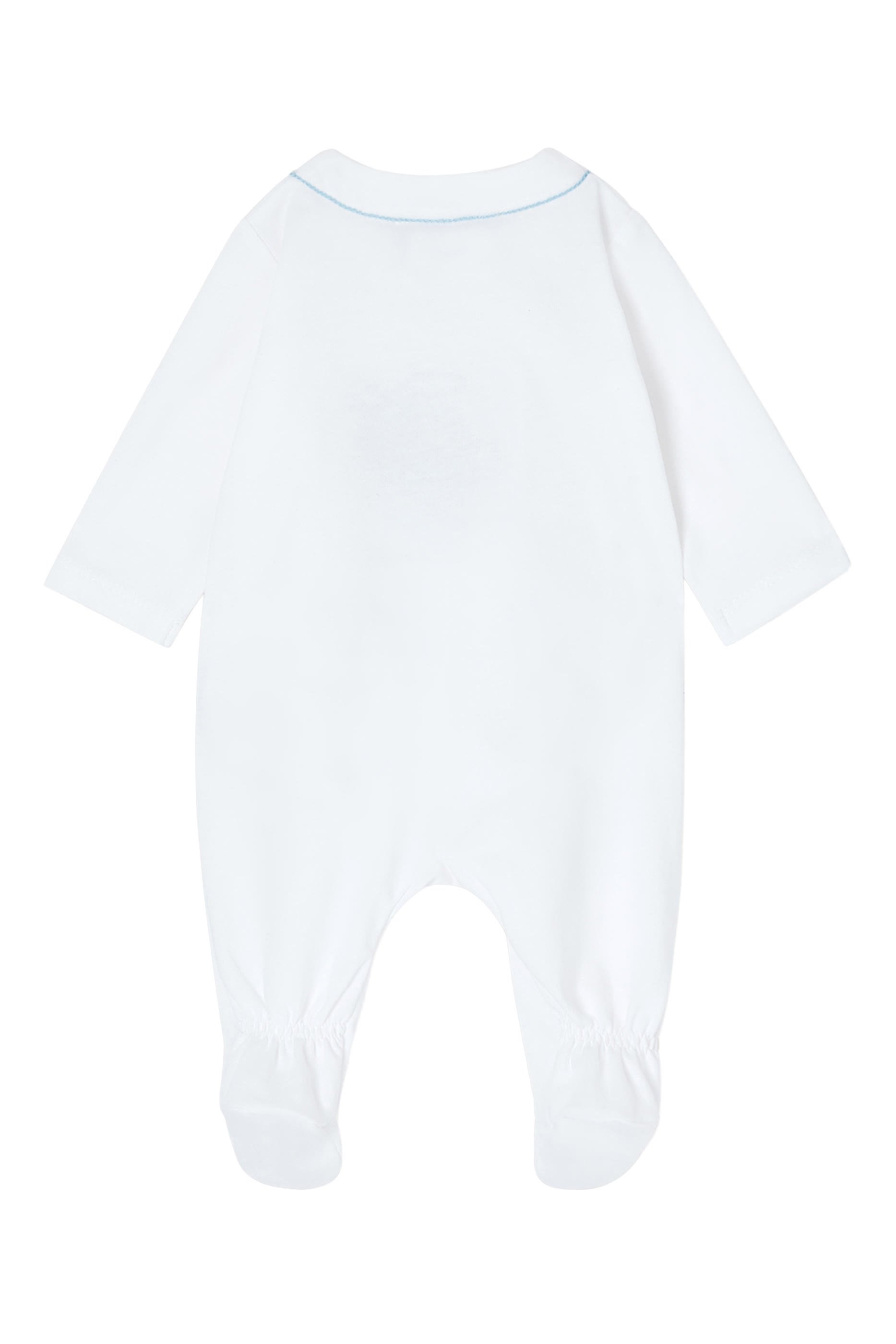 أفرول بتطريز بسلحفاة بحرية جيرسيه للأطفال