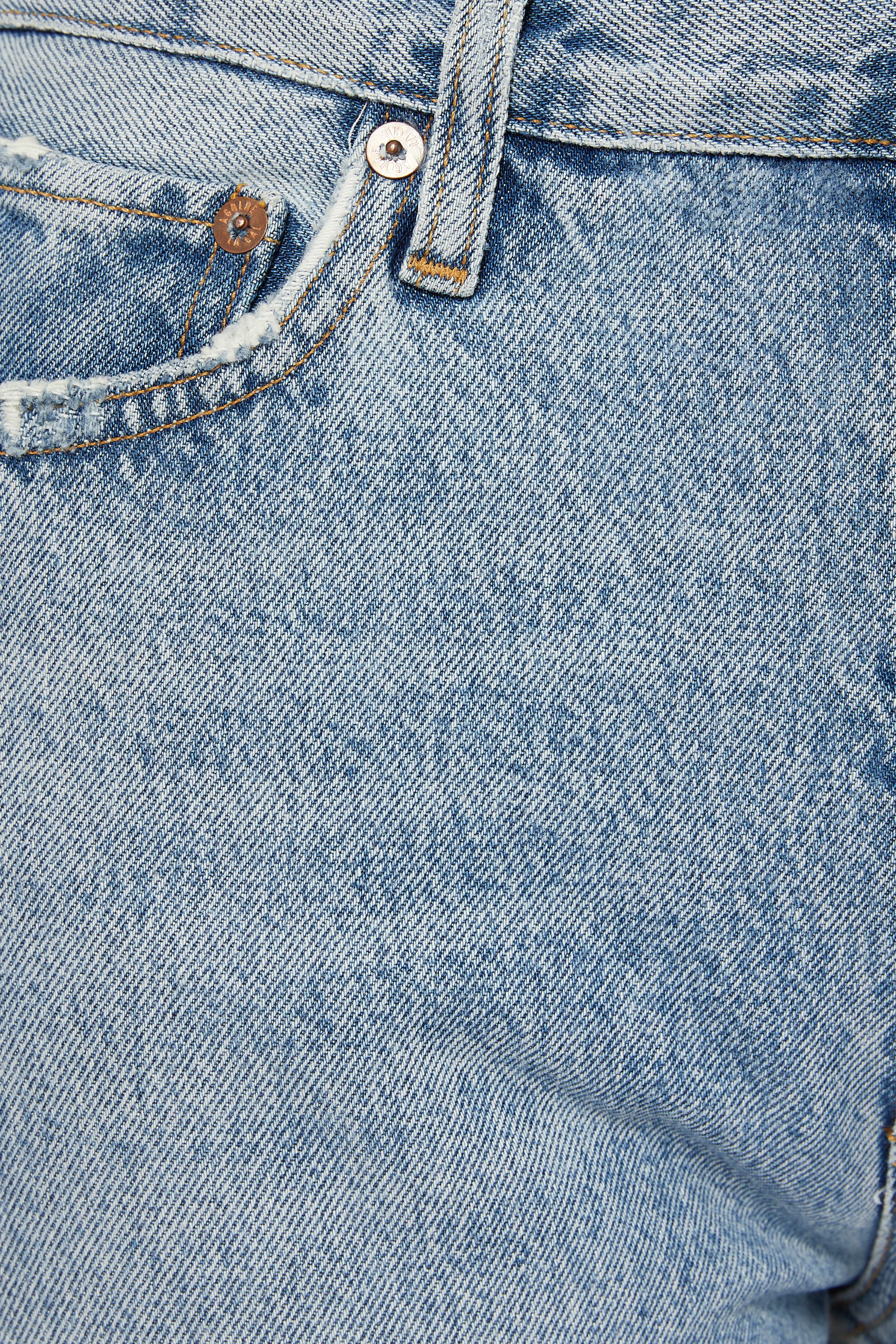 بنطال جينز بوت بقصة مريحة وخصر متوسط الارتفاع