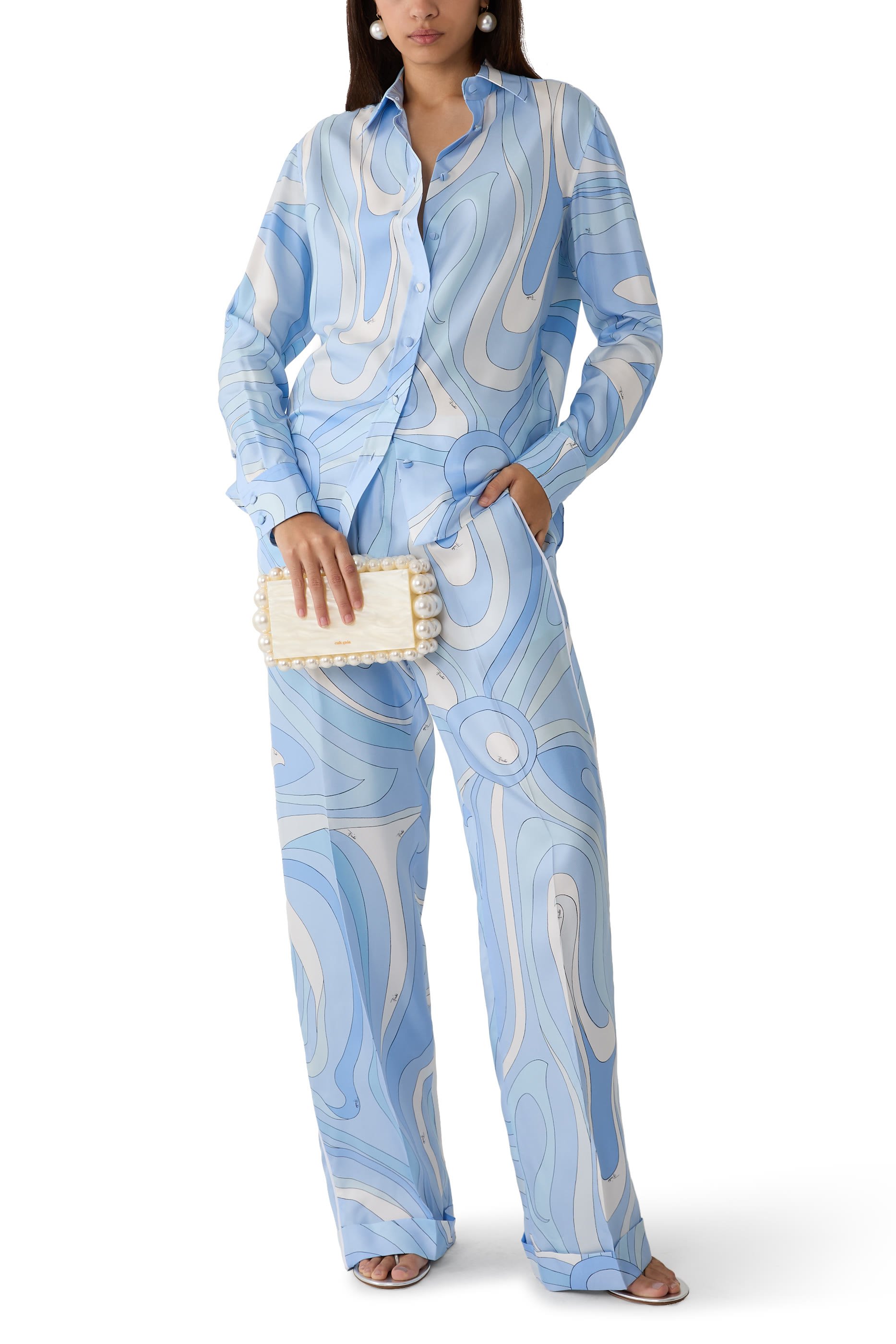 قميص بنقشة مارمو