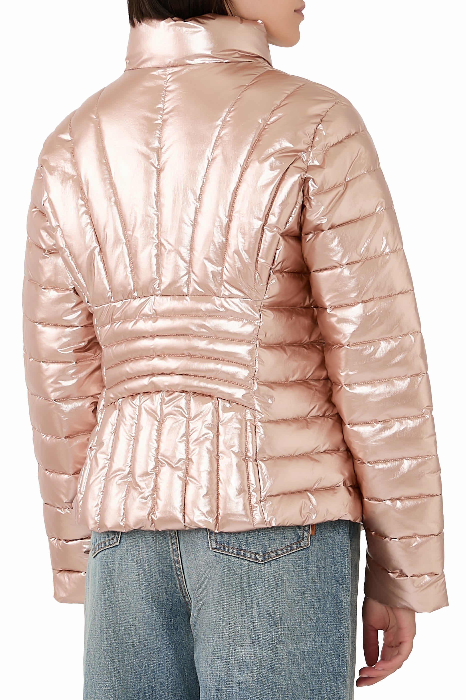 جاكيت بتصميم قميص سالين دي جيرو بتصميم منفوخ