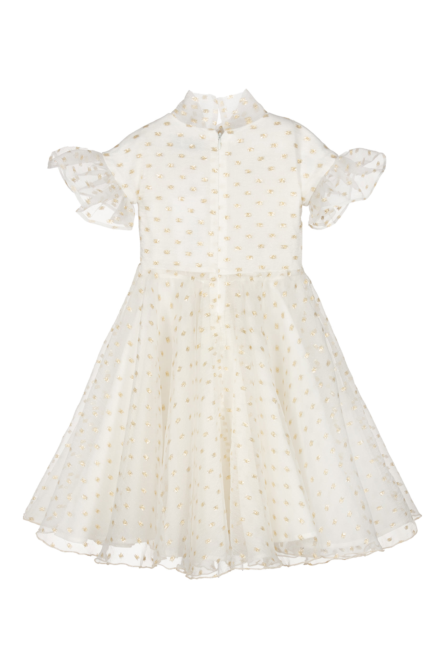 فستان بأكمام قصيرة للأطفال