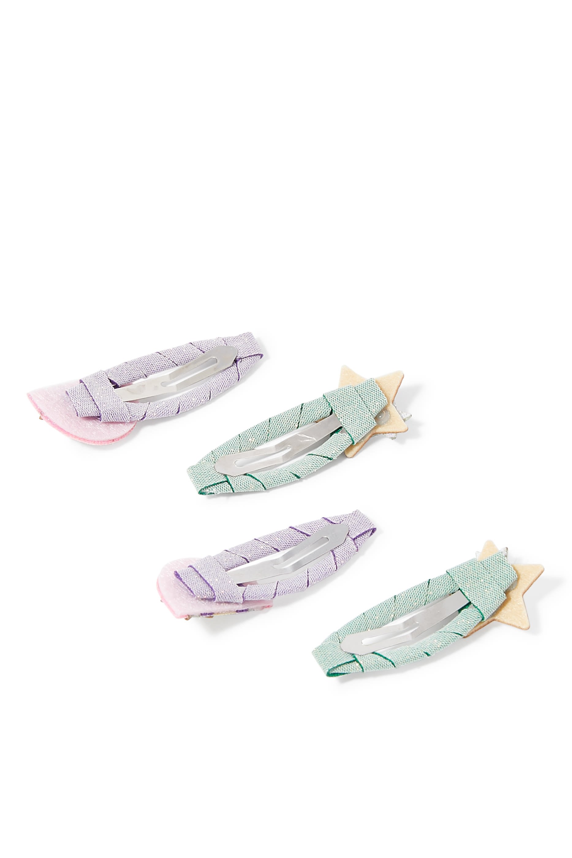 مجموعة مشابك شعر اوفر ذا راينبو للأطفال