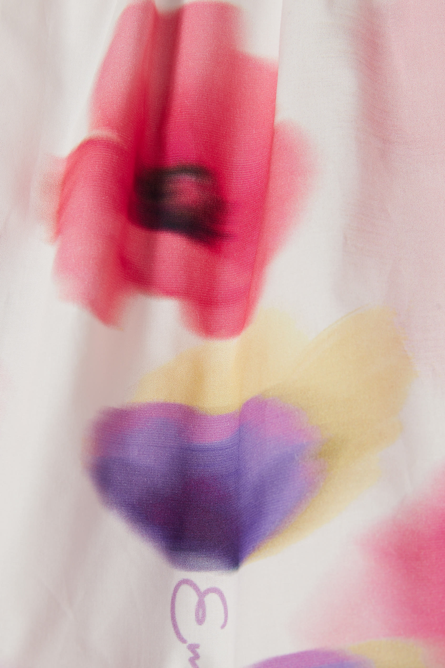 فستان مزين كليا بنقشة بوبلين للأطفال