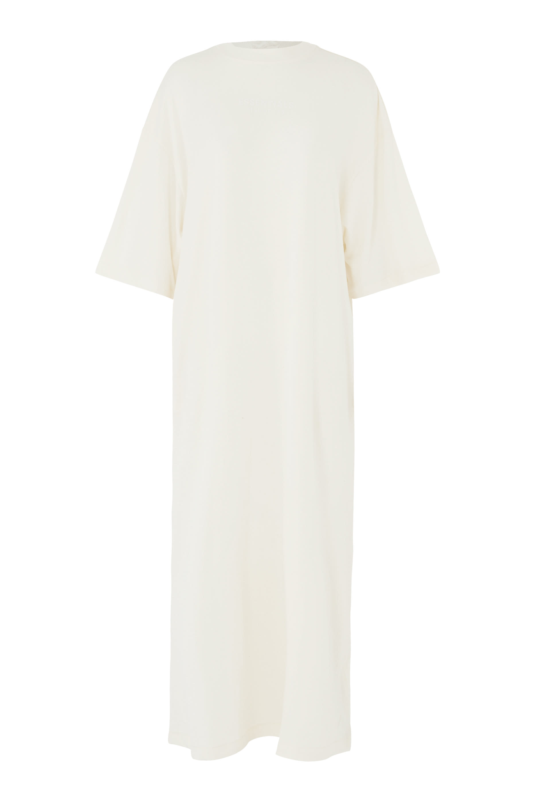 فستان بأكمام بطول ثلاثة أرباع بشعار إسنشالز