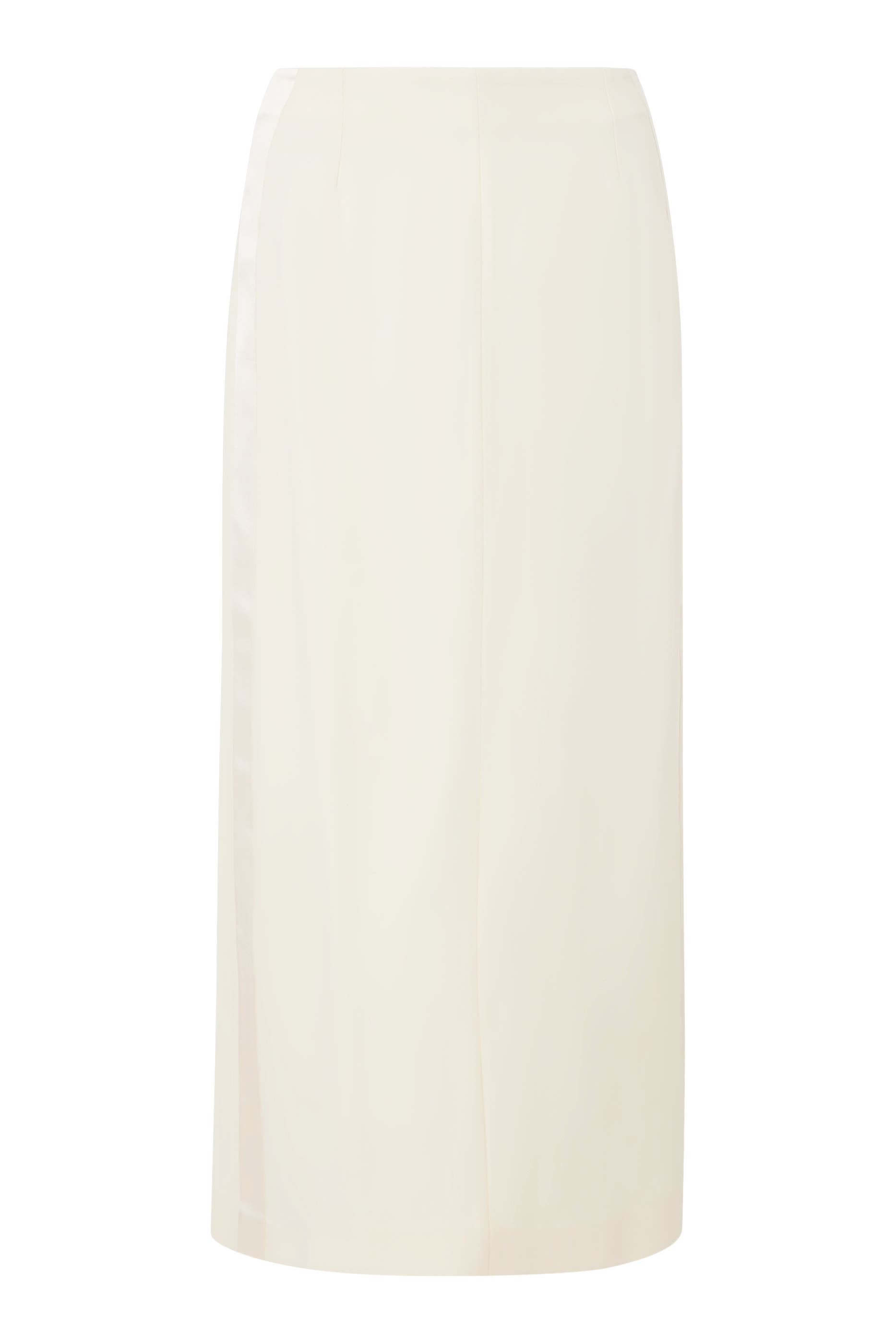 Maxi Pencil Skirt:White :38