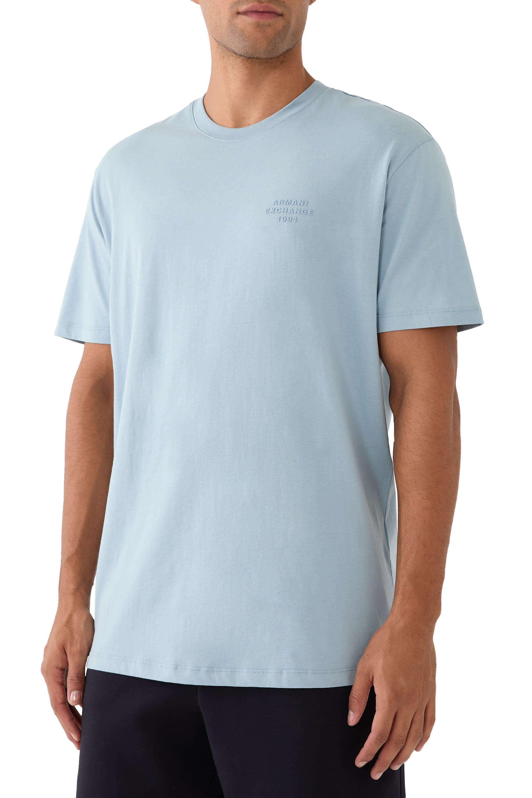 تيشيرت بحروف شعار الماركة جيرسيه